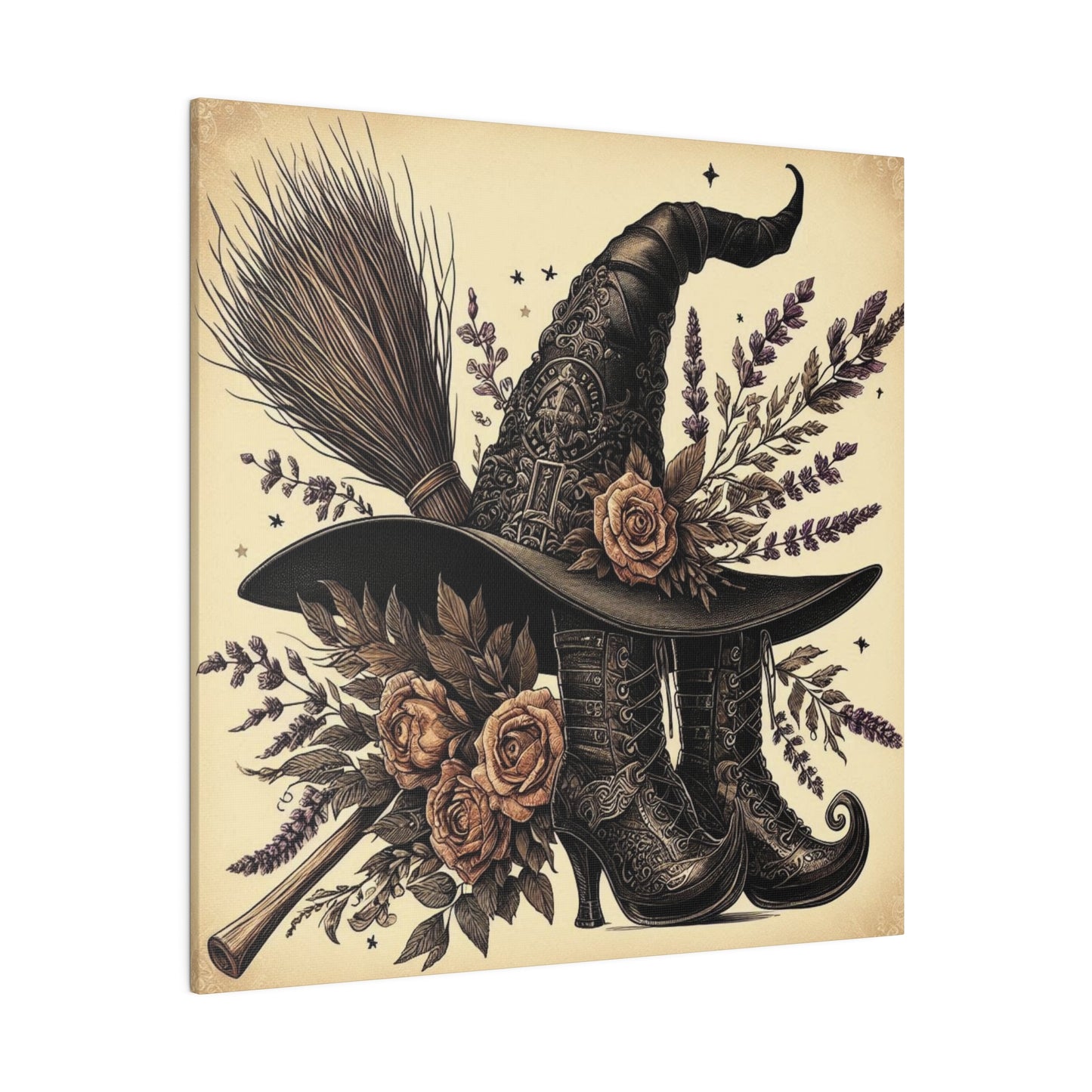 Witch Hat Canvas, Matte Stretched, 0.75"