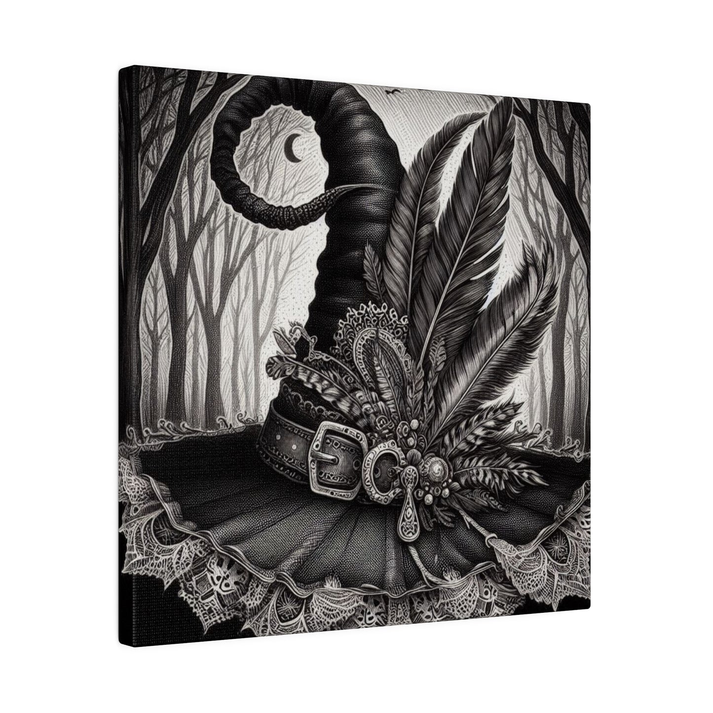 Witch Hat Canvas, Matte Stretched, 0.75"