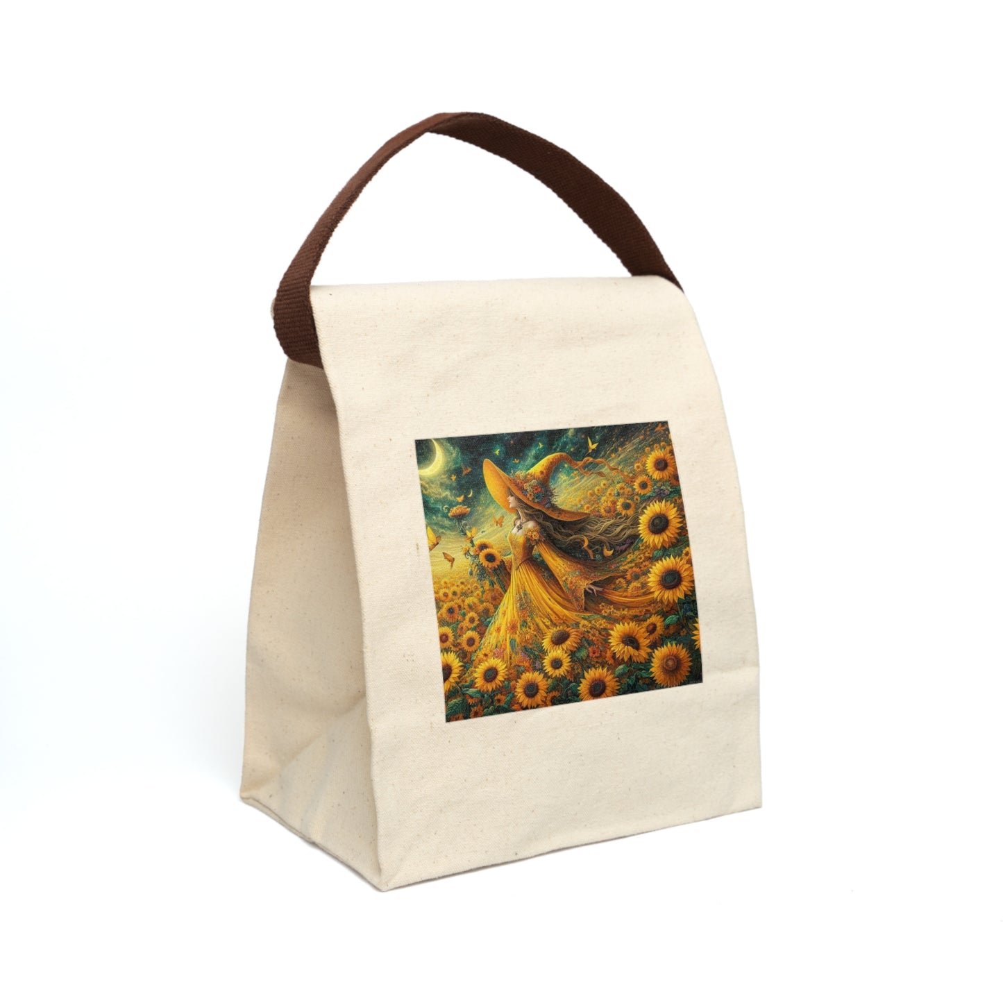 Witch Canvas Lunch Bag