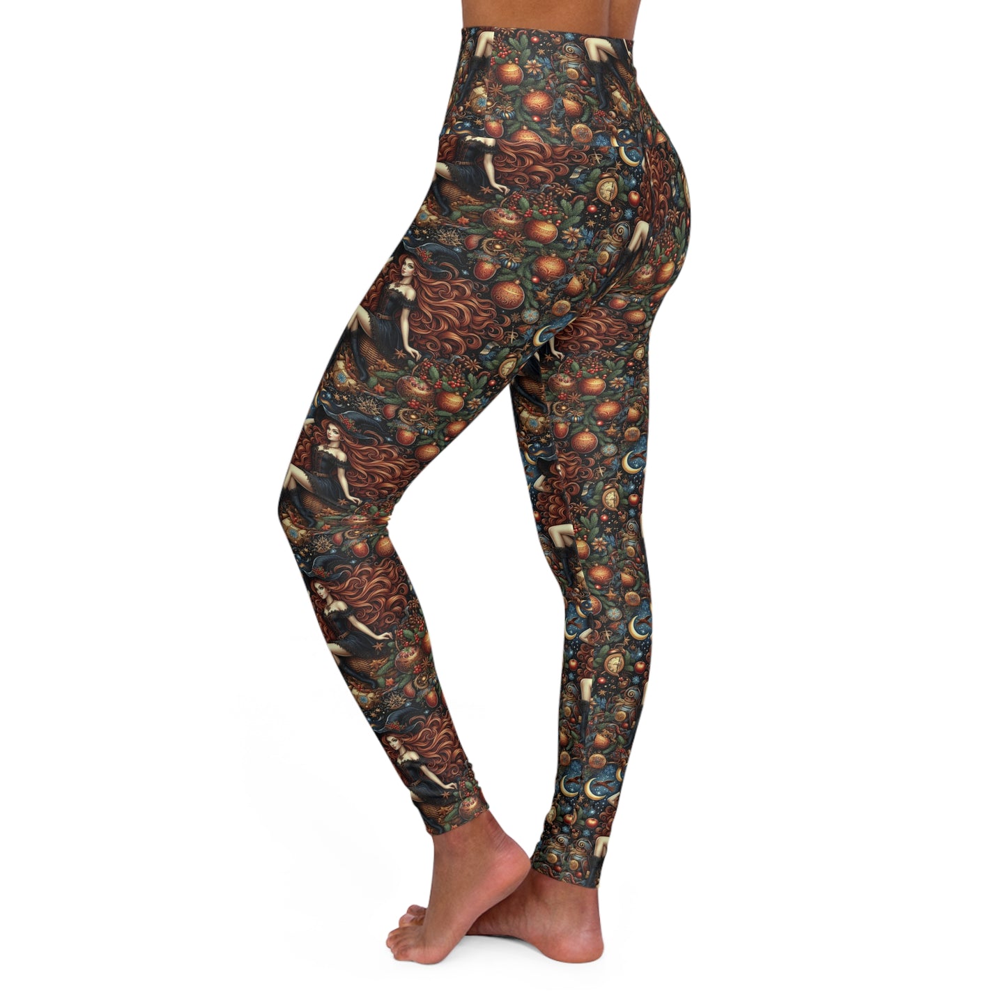 Witch High Waisted Yoga Leggings