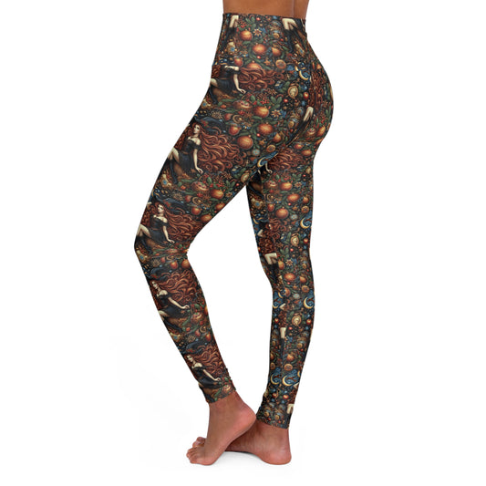 Witch High Waisted Yoga Leggings