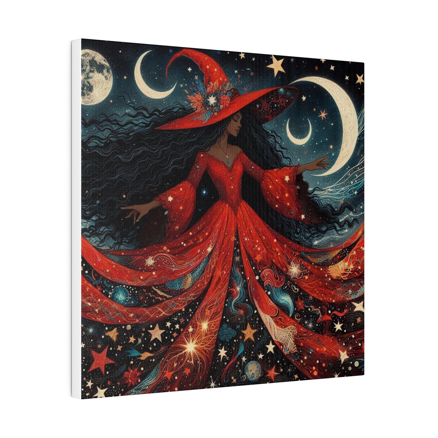 Witch Canvas, Matte Stretched, 0.75"