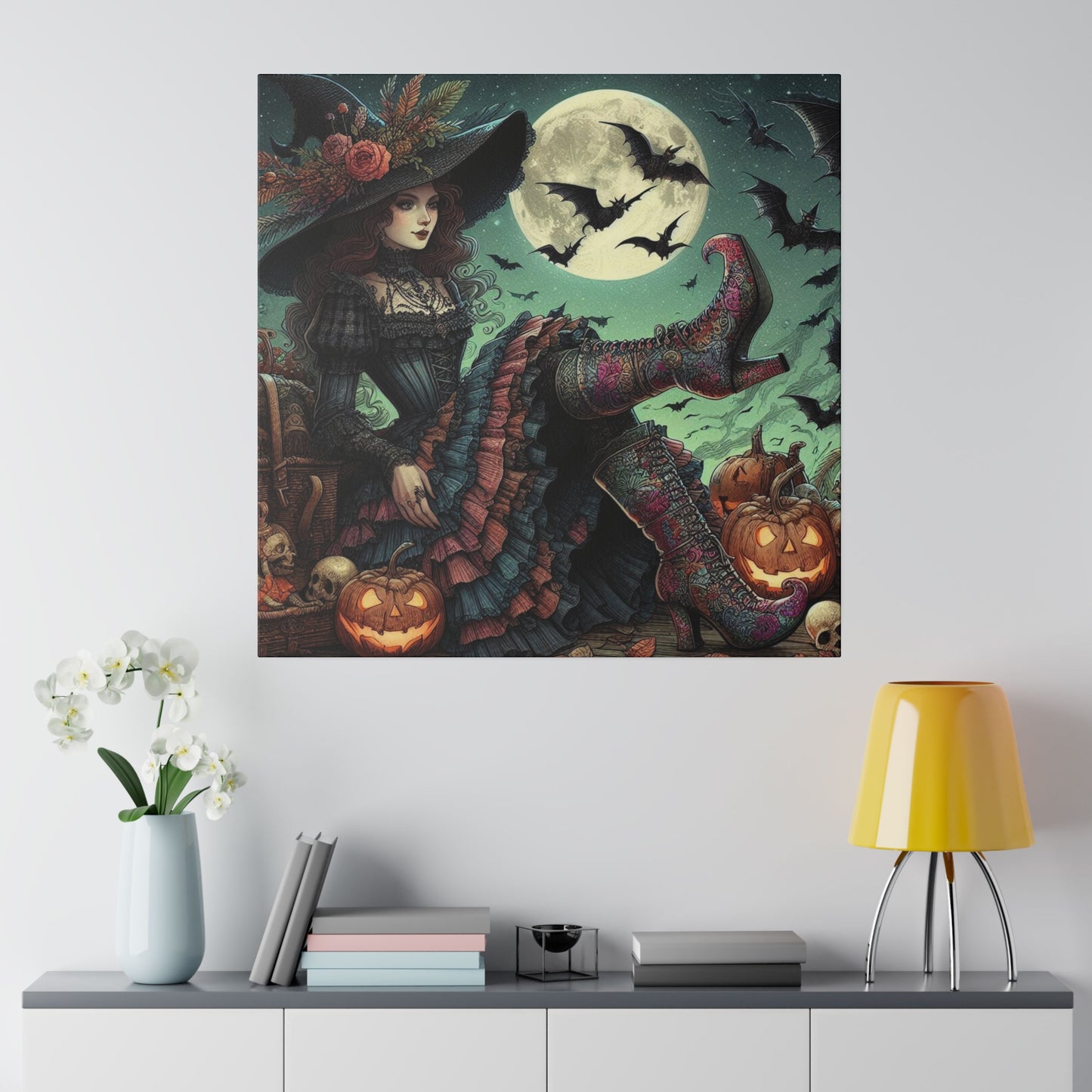 Witch Canvas, Matte Stretched, 0.75"