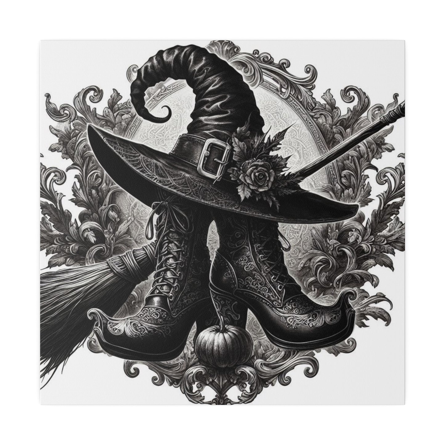 Witch Hat Canvas, Matte Stretched, 0.75"