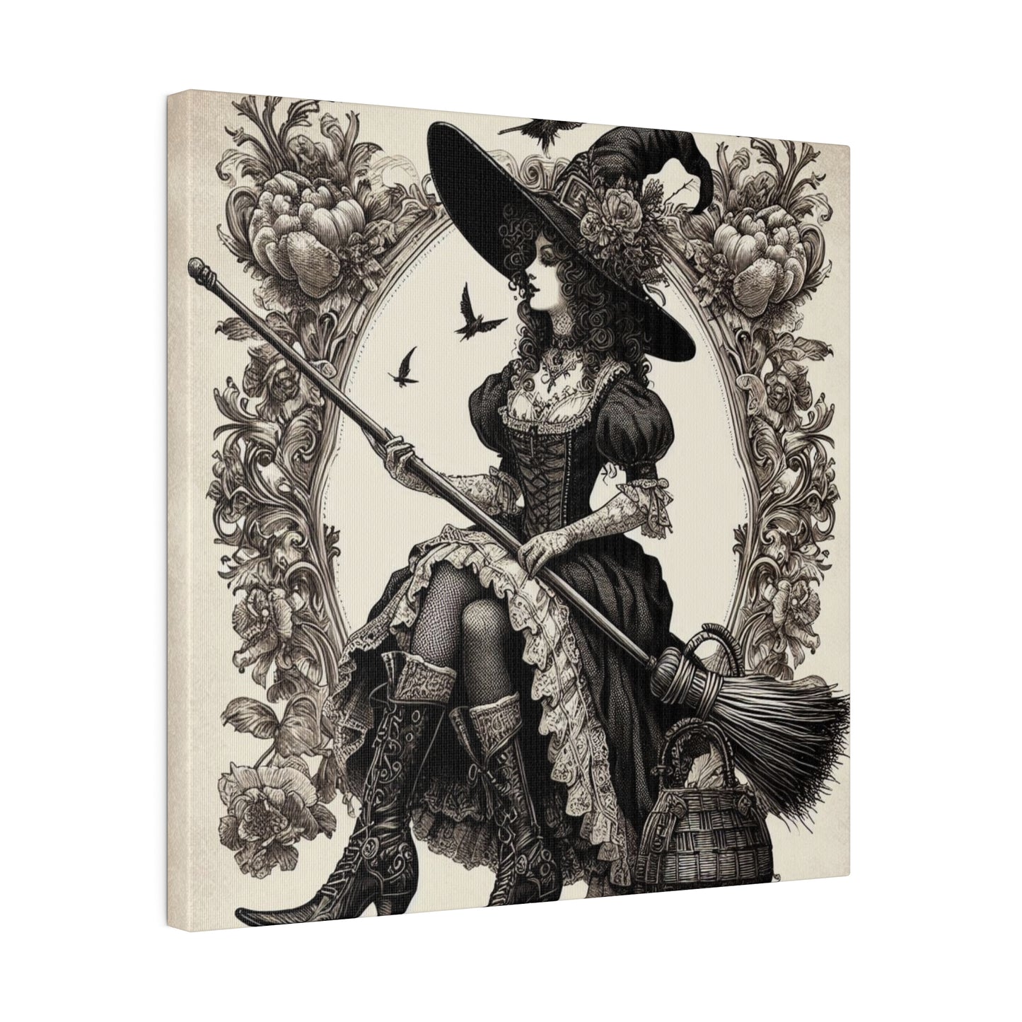 Witch Canvas, Matte Stretched, 0.75"