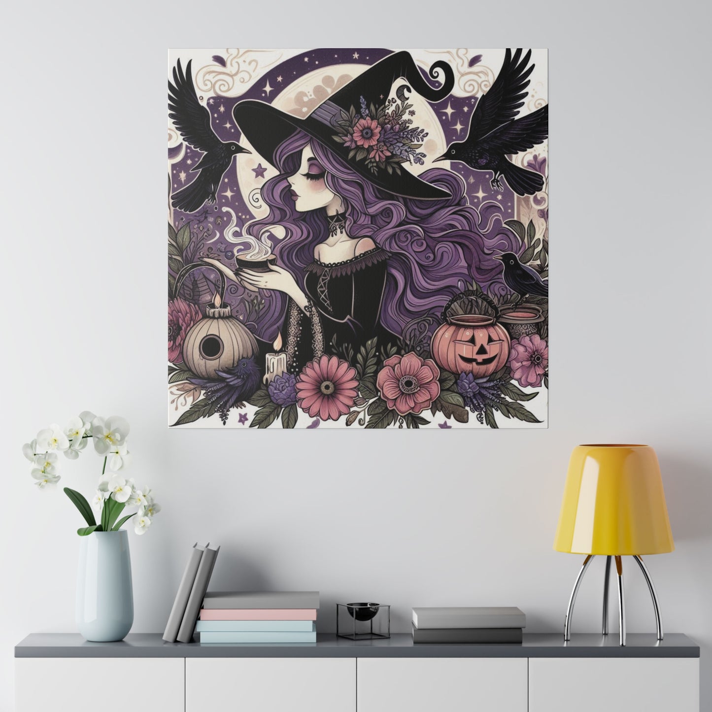 Witch Canvas, Matte Stretched, 0.75"