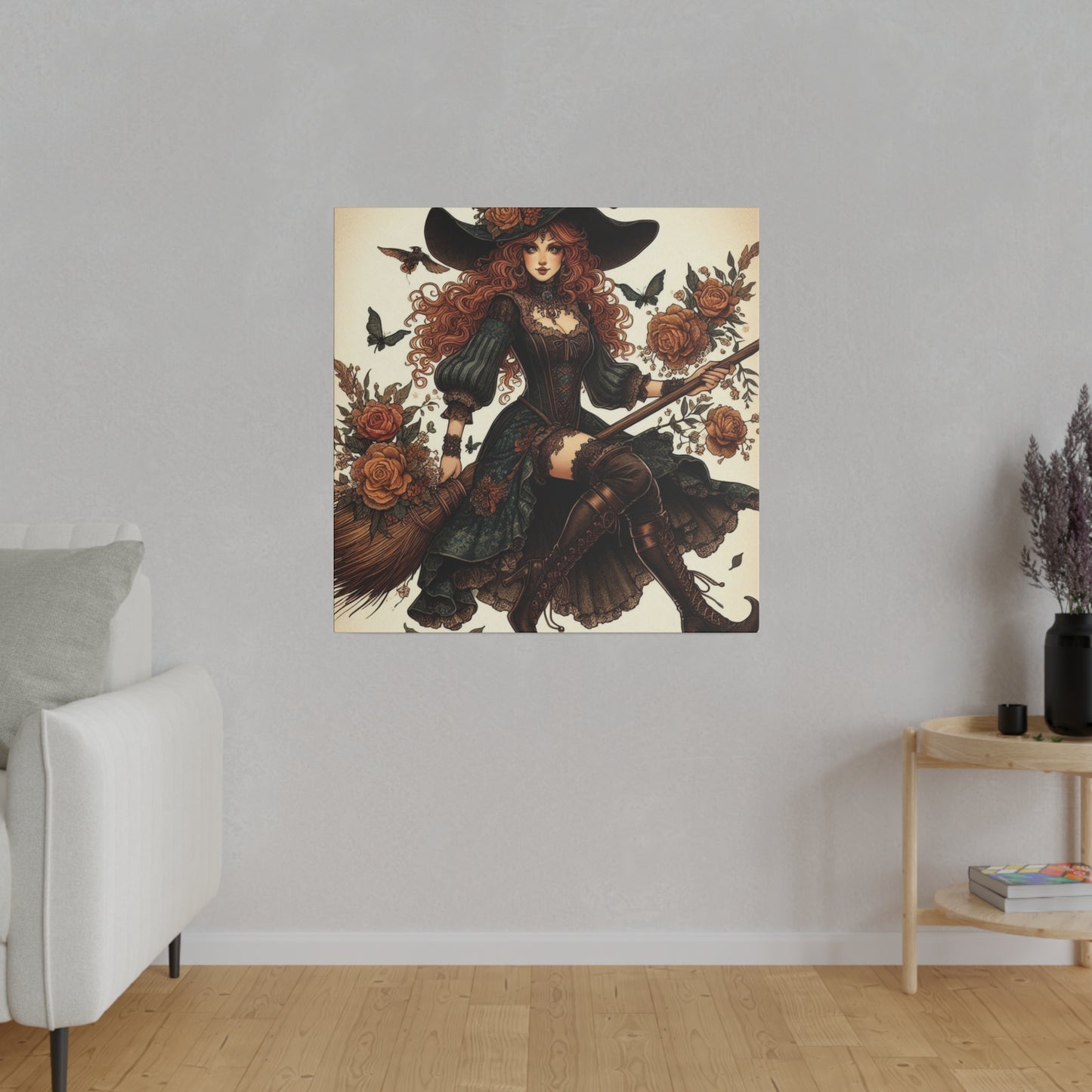 Witch Canvas, Matte Stretched, 0.75"