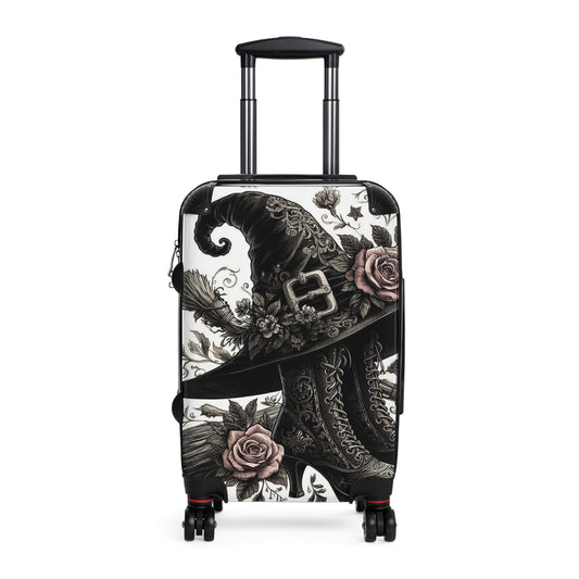 Witch Hat & Boots Traveling Suitcase