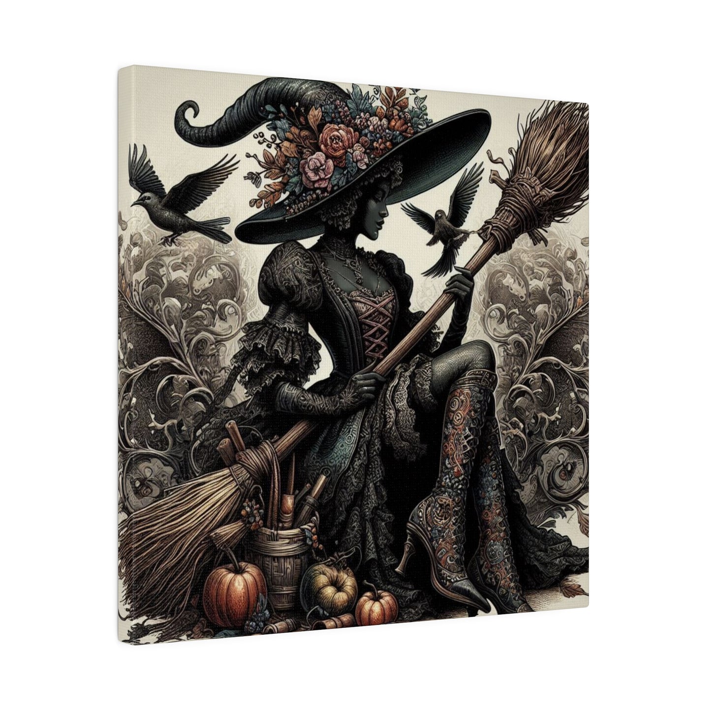 Witch Canvas, Matte Stretched, 0.75"