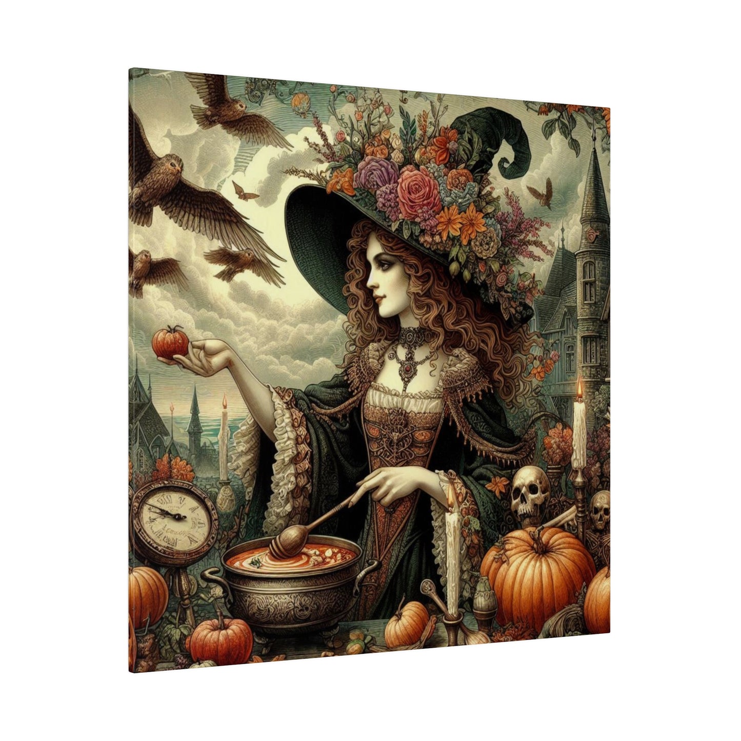 Witch Canvas, Matte Stretched, 0.75"