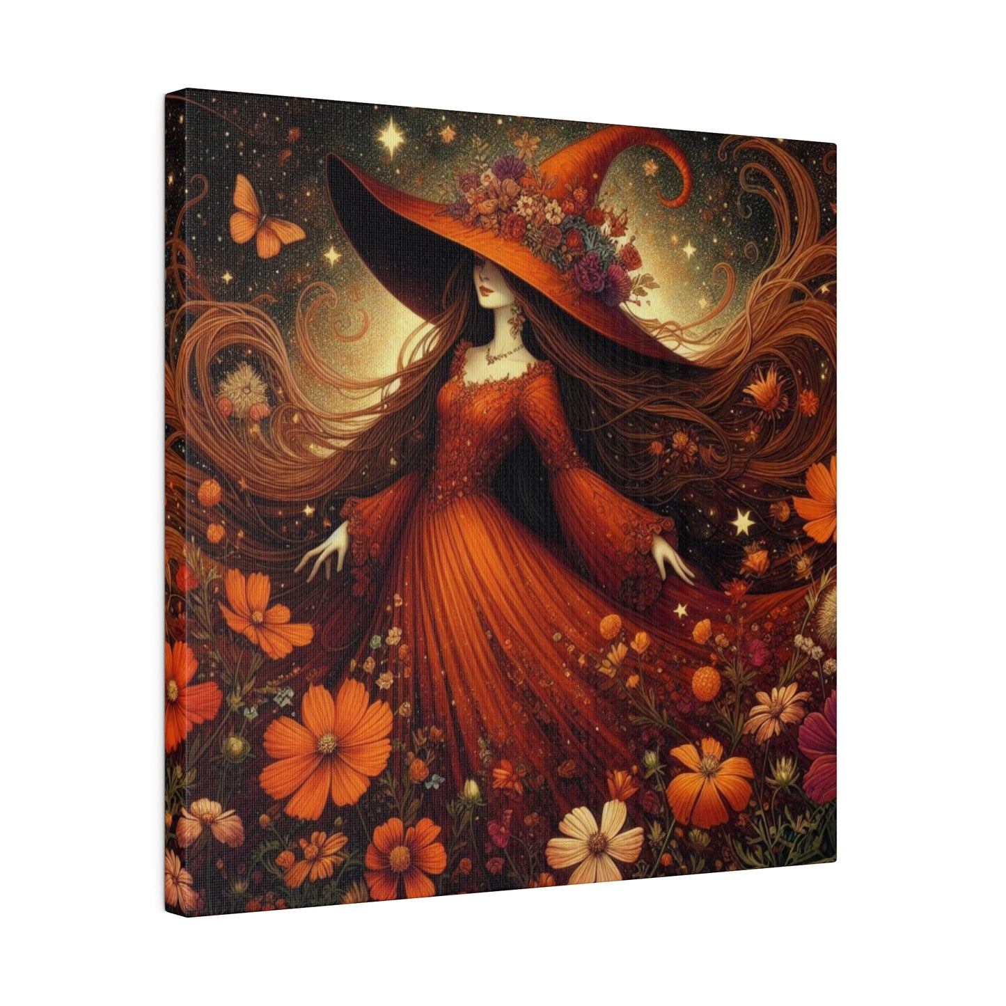 Witch Canvas, Matte Stretched, 0.75"