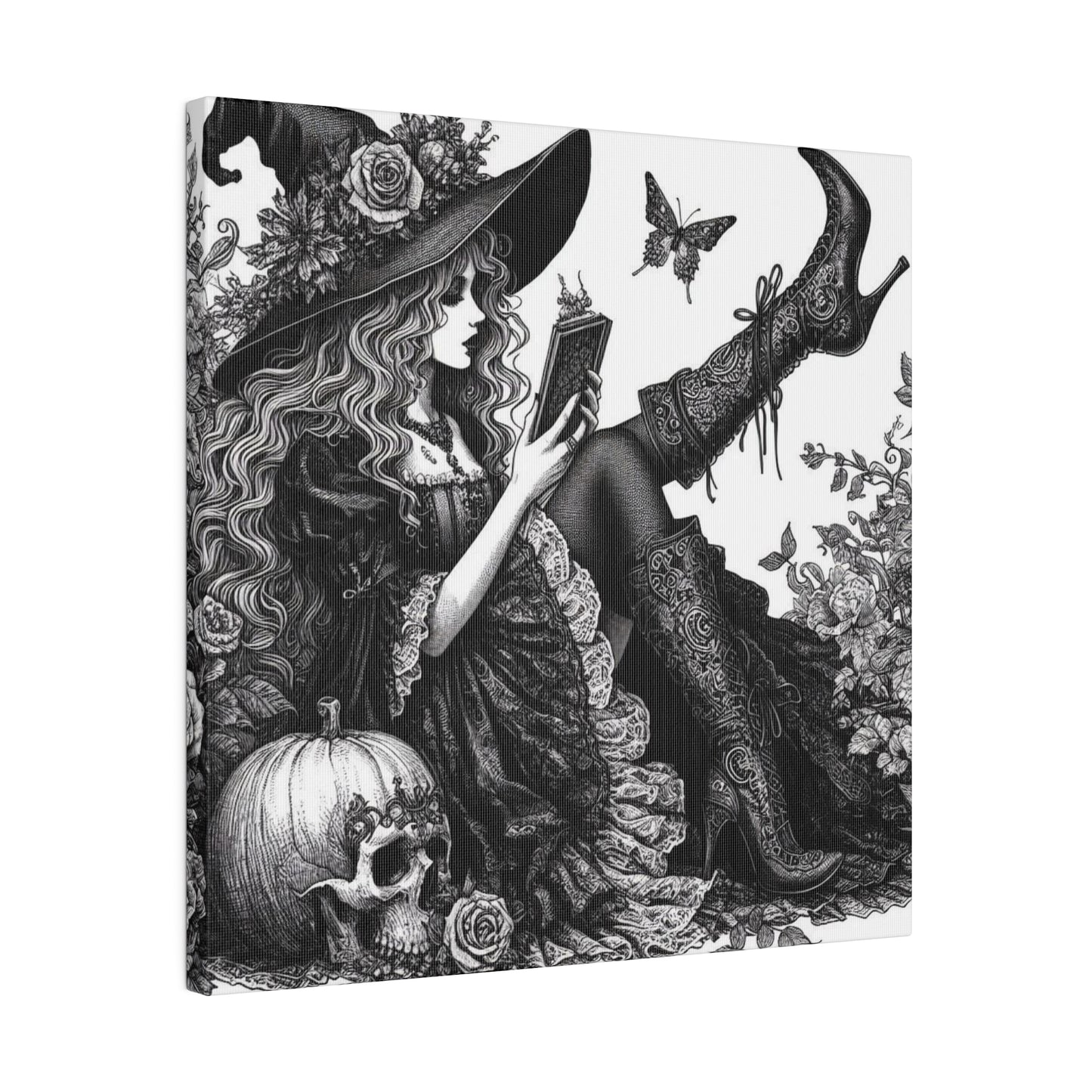 Witch Canvas, Matte Stretched, 0.75"