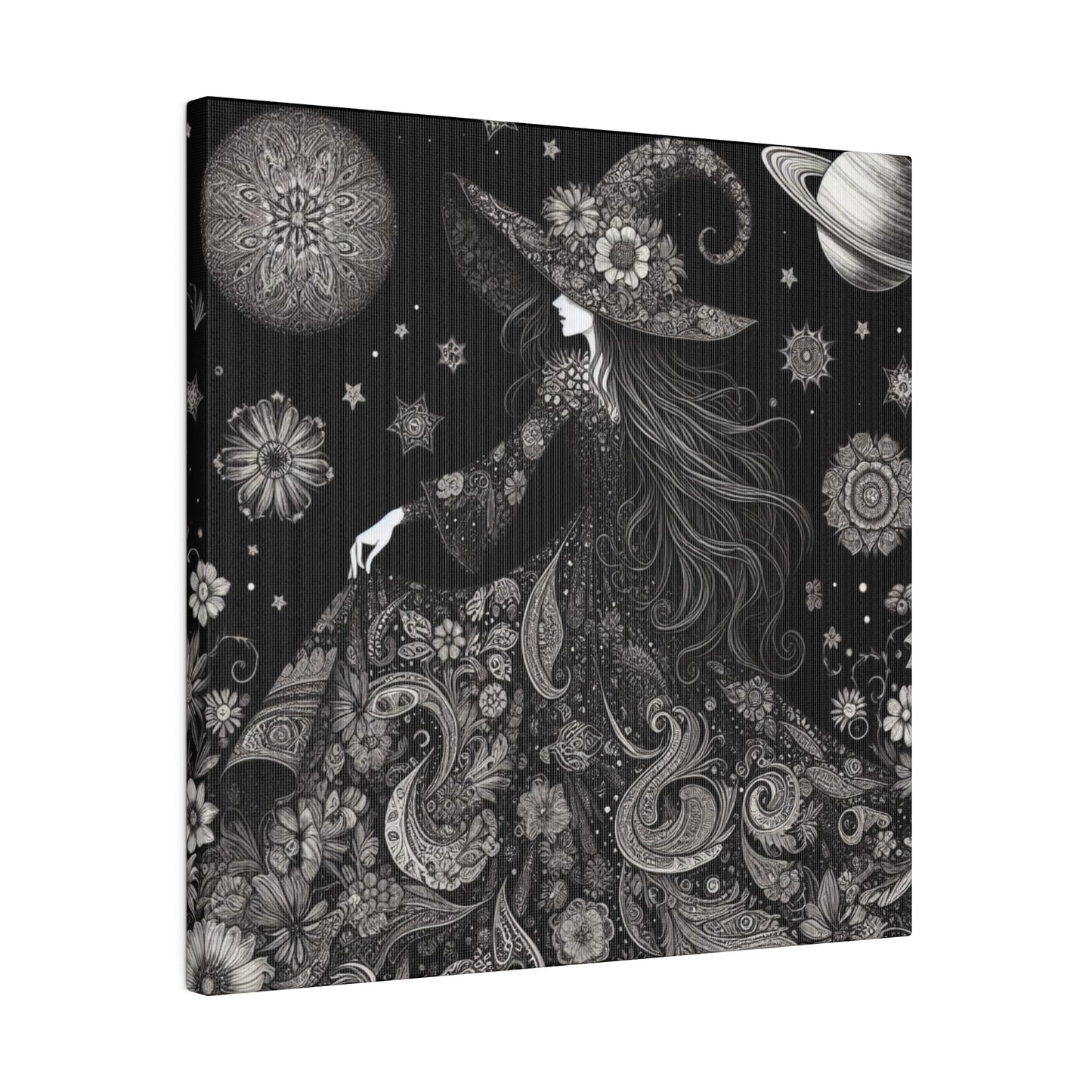 Witch Canvas, Matte Stretched, 0.75"