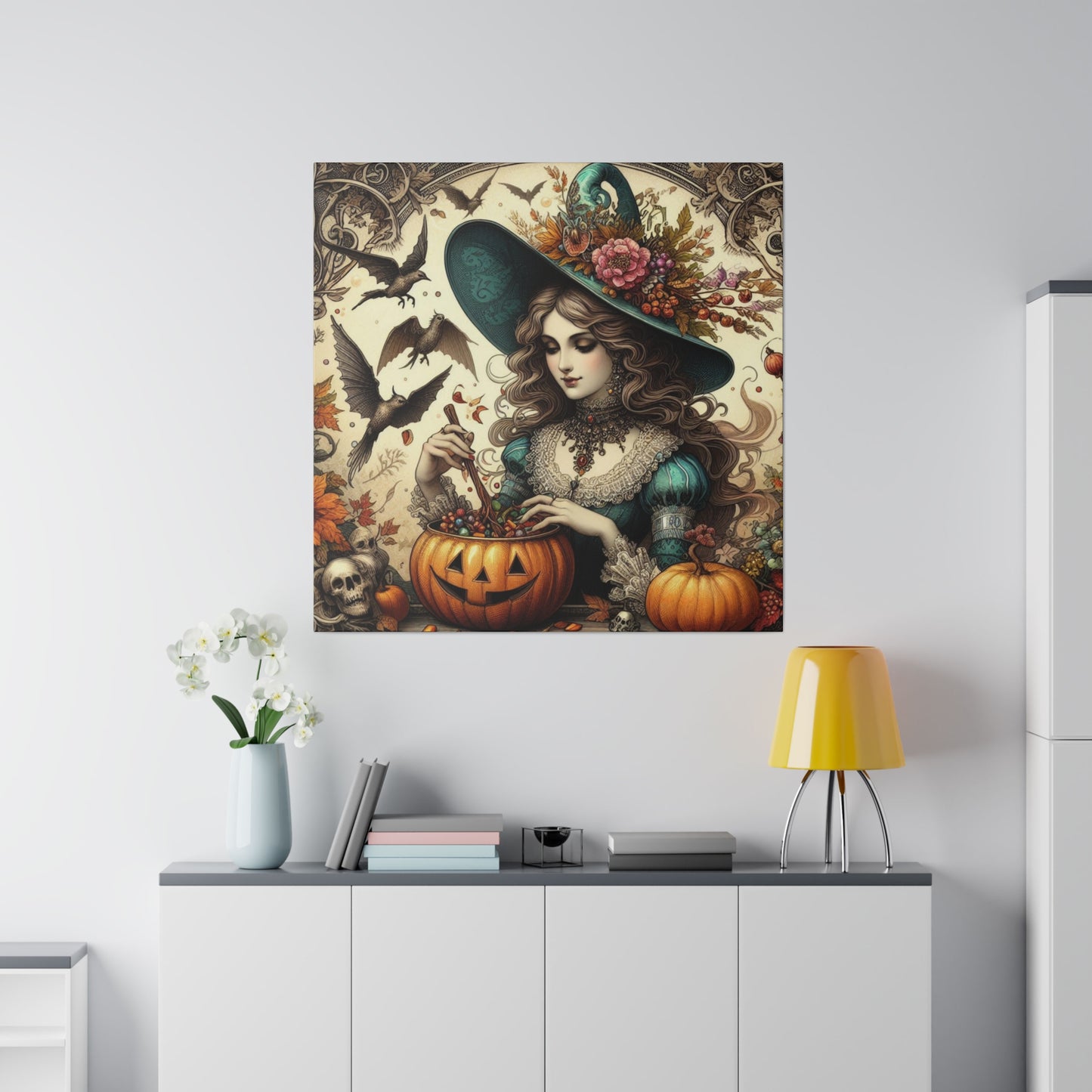 Witch Canvas, Matte Stretched, 0.75"