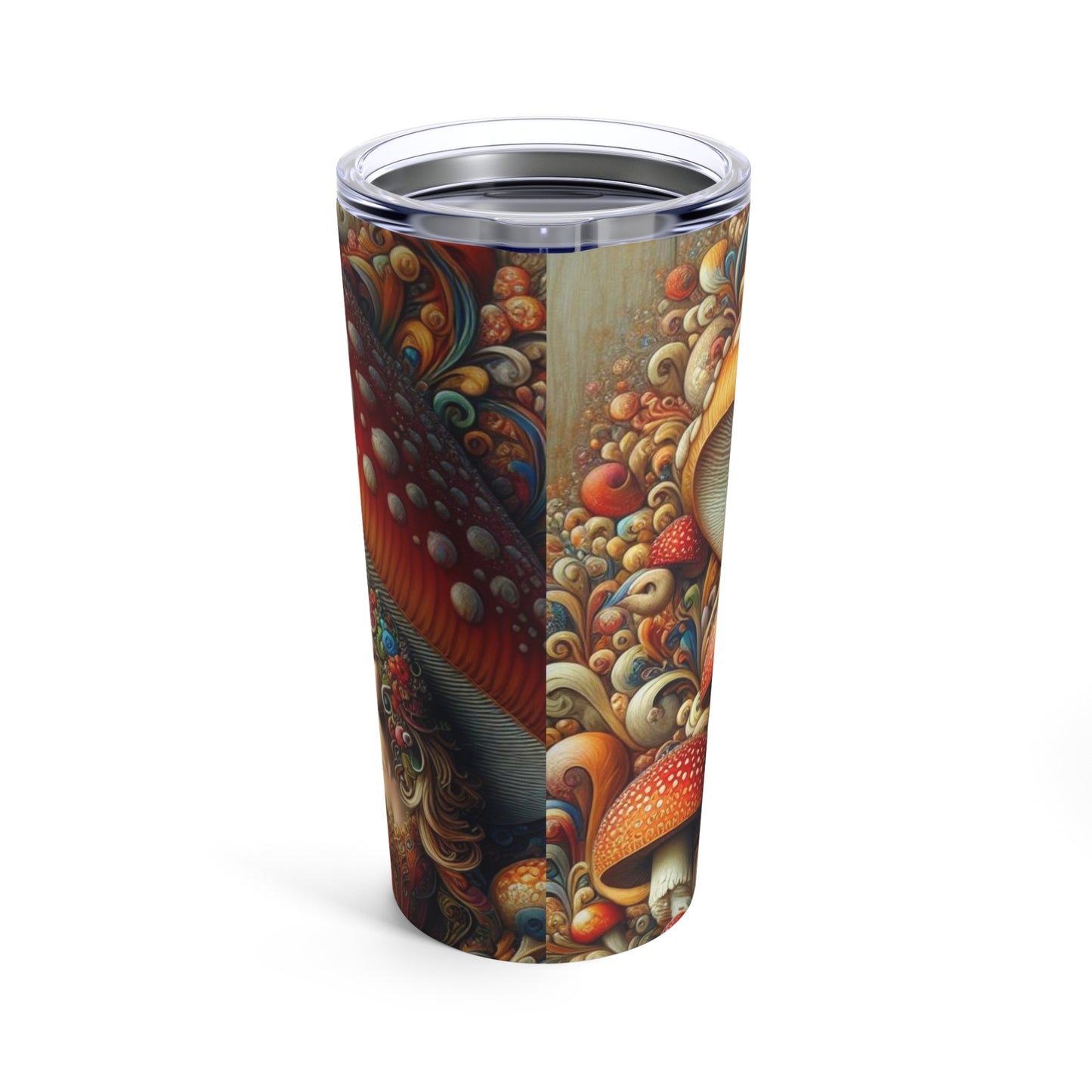 Amanita Muscaria & Alice Tumbler 20oz