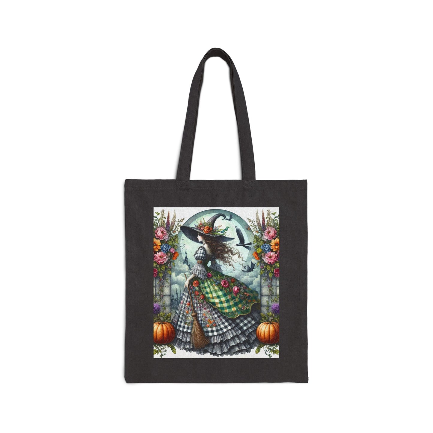 Witch Tote Bag - Cotton Canvas