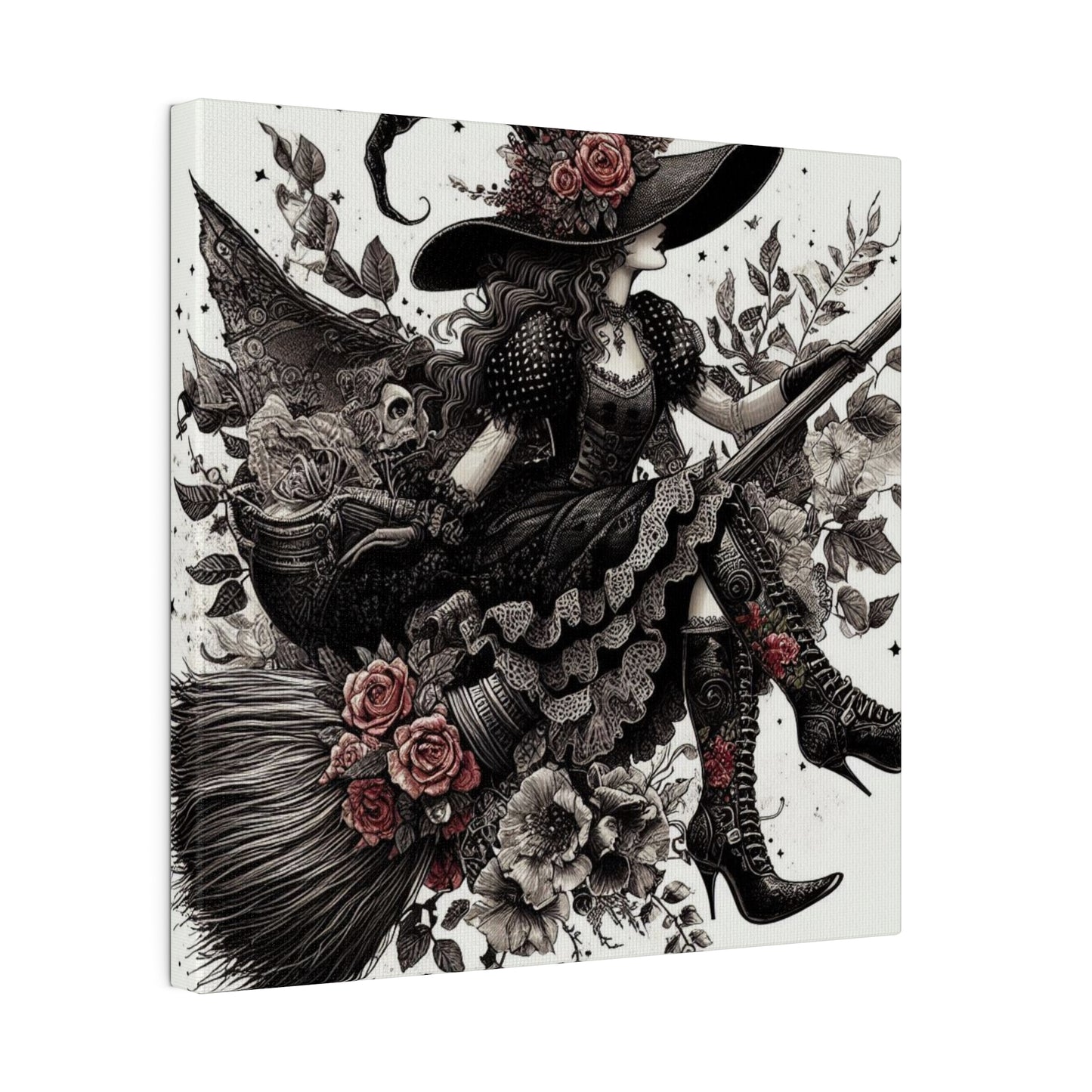 Witch Canvas, Matte Stretched, 0.75"