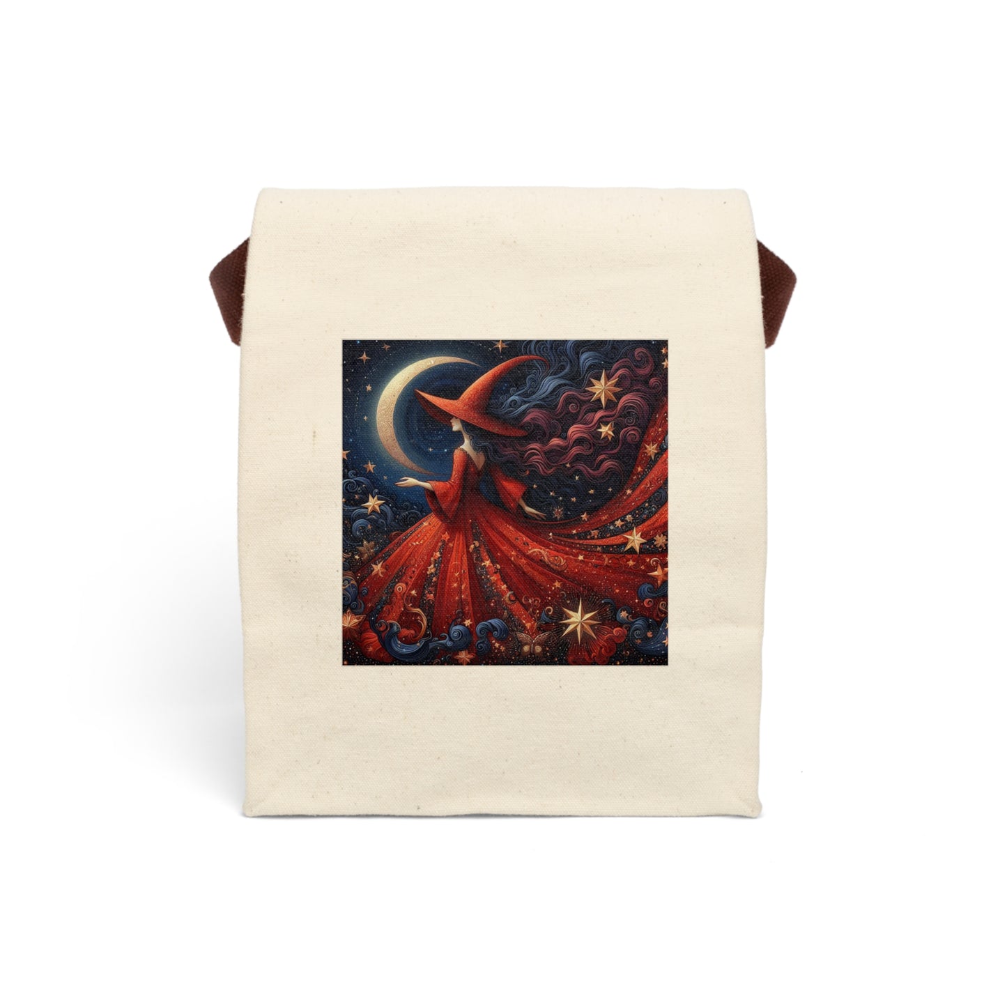 Witch Canvas Lunch Bag