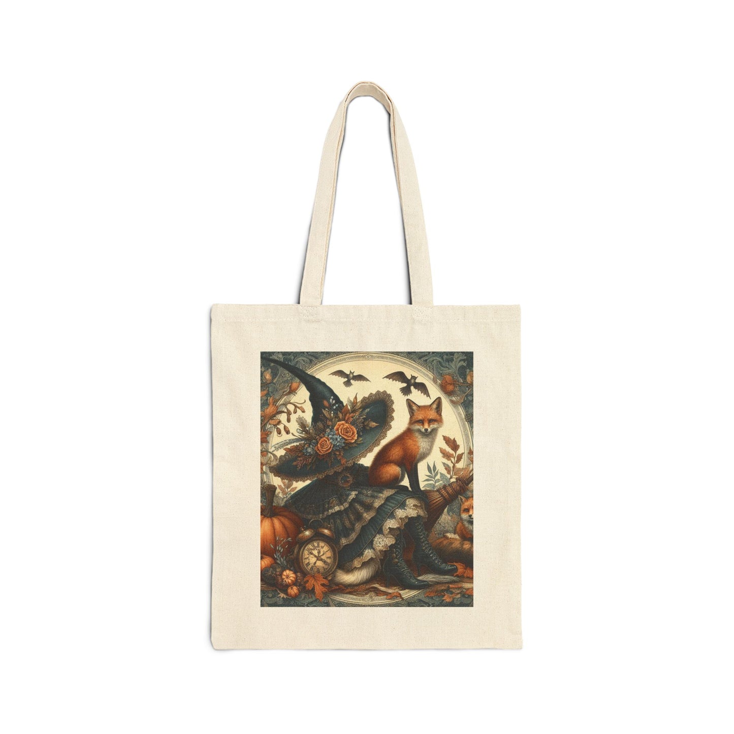 Witch Tote Bag - Cotton Canvas