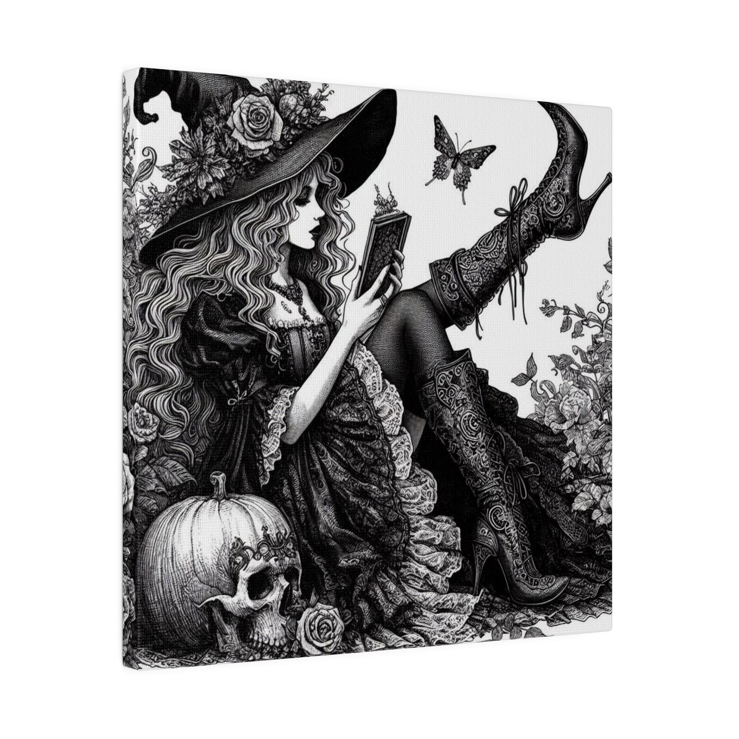 Witch Canvas, Matte Stretched, 0.75"