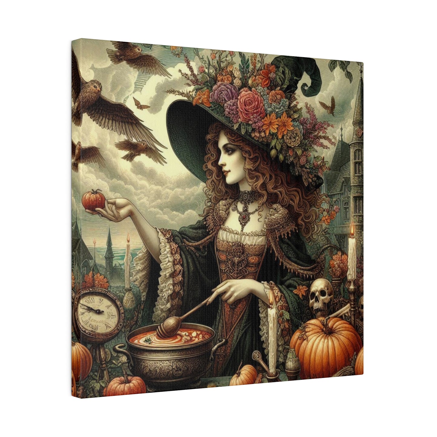 Witch Canvas, Matte Stretched, 0.75"