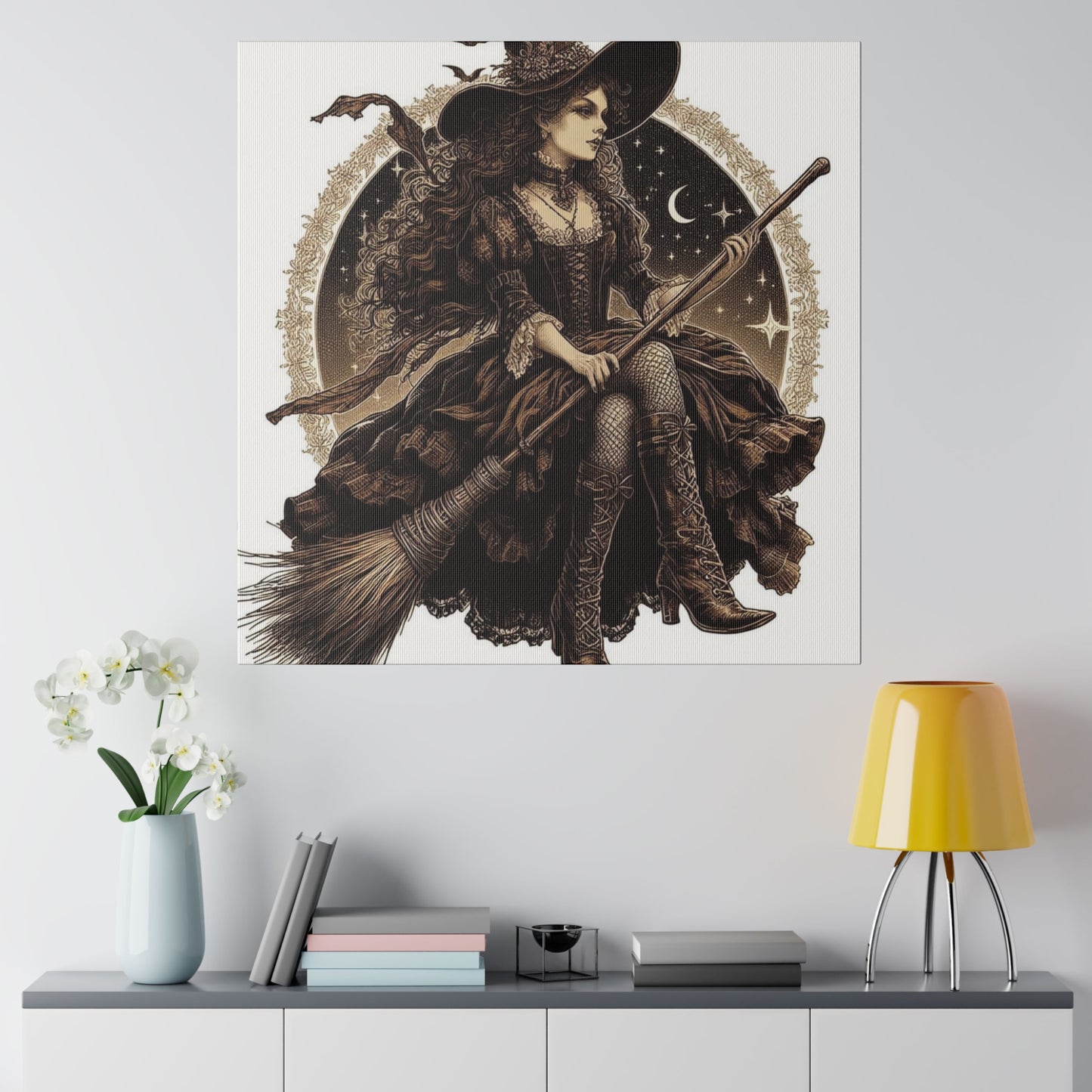 Witch Canvas, Matte Stretched, 0.75"