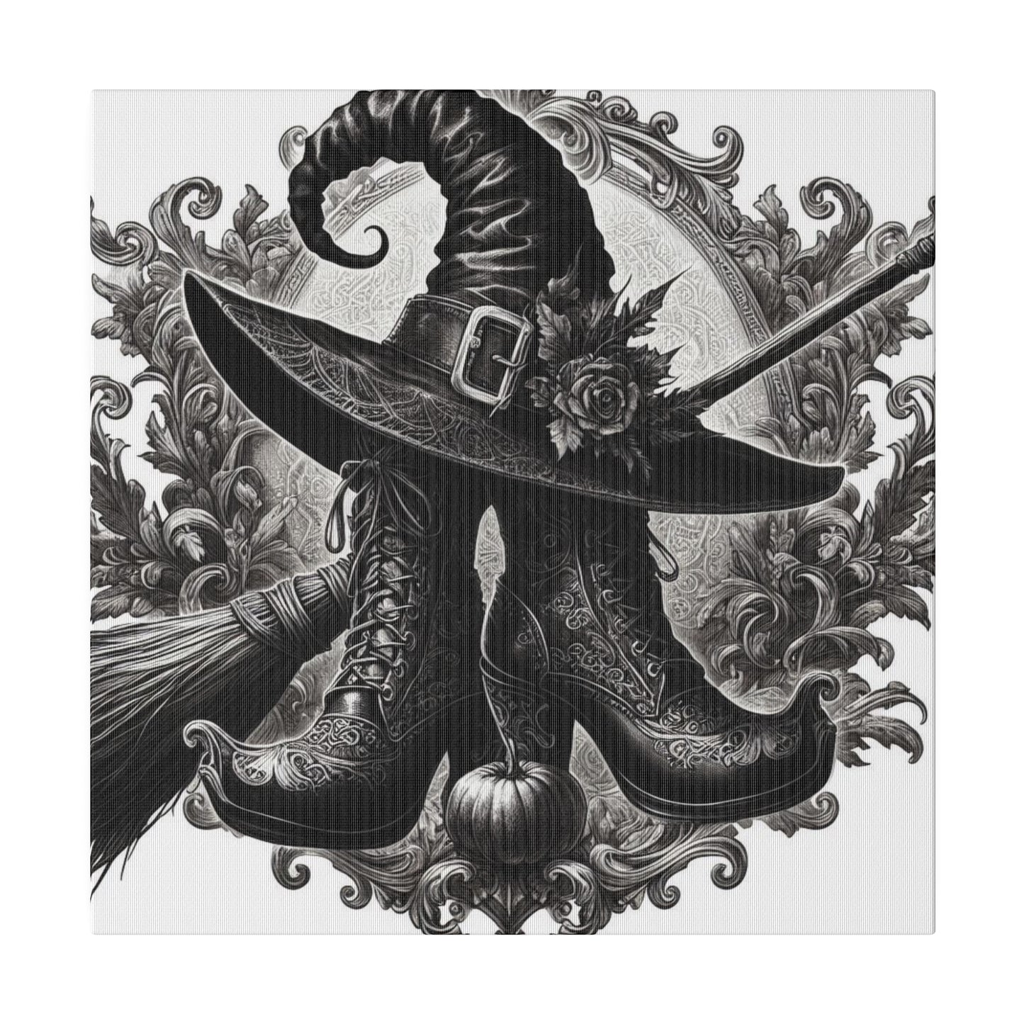 Witch Hat Canvas, Matte Stretched, 0.75"