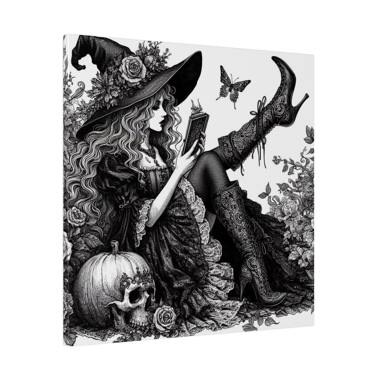 Witch Canvas, Matte Stretched, 0.75"