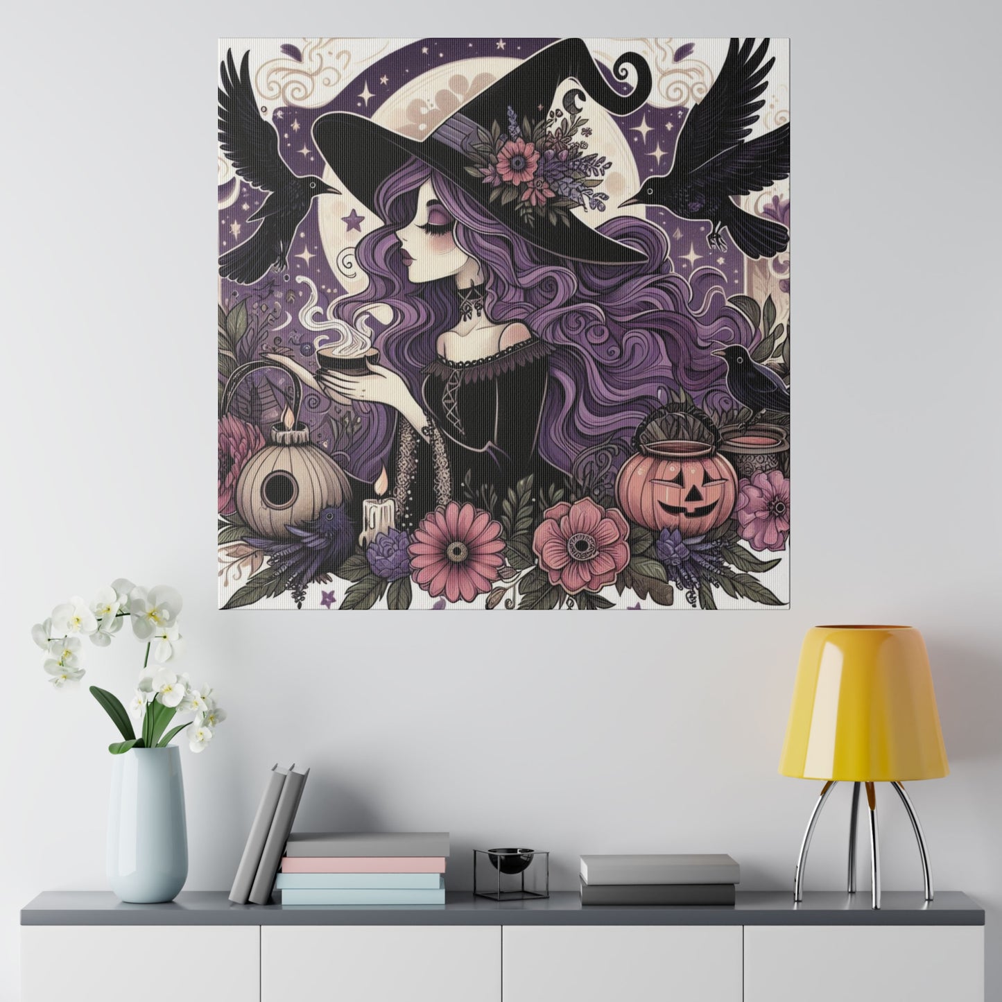 Witch Canvas, Matte Stretched, 0.75"