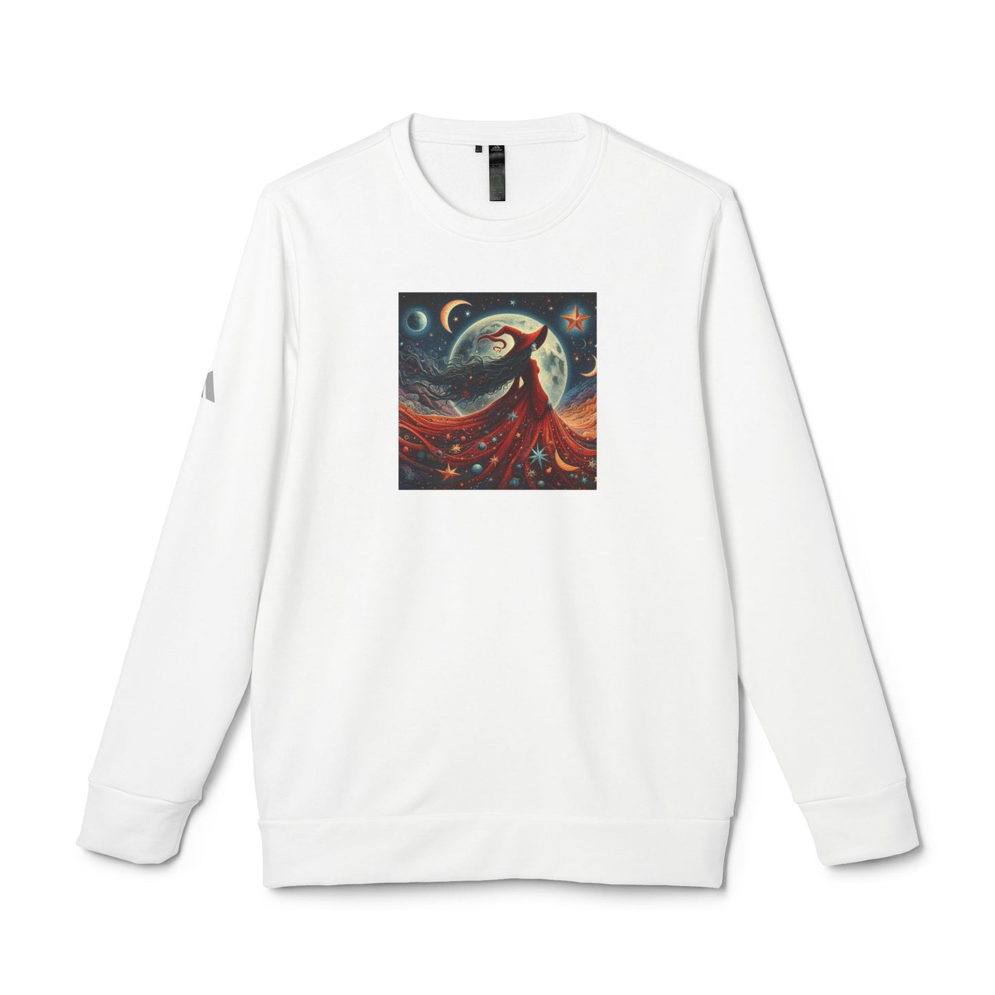 Witch Adidas® Unisex Fleece Crewneck Sweatshirt