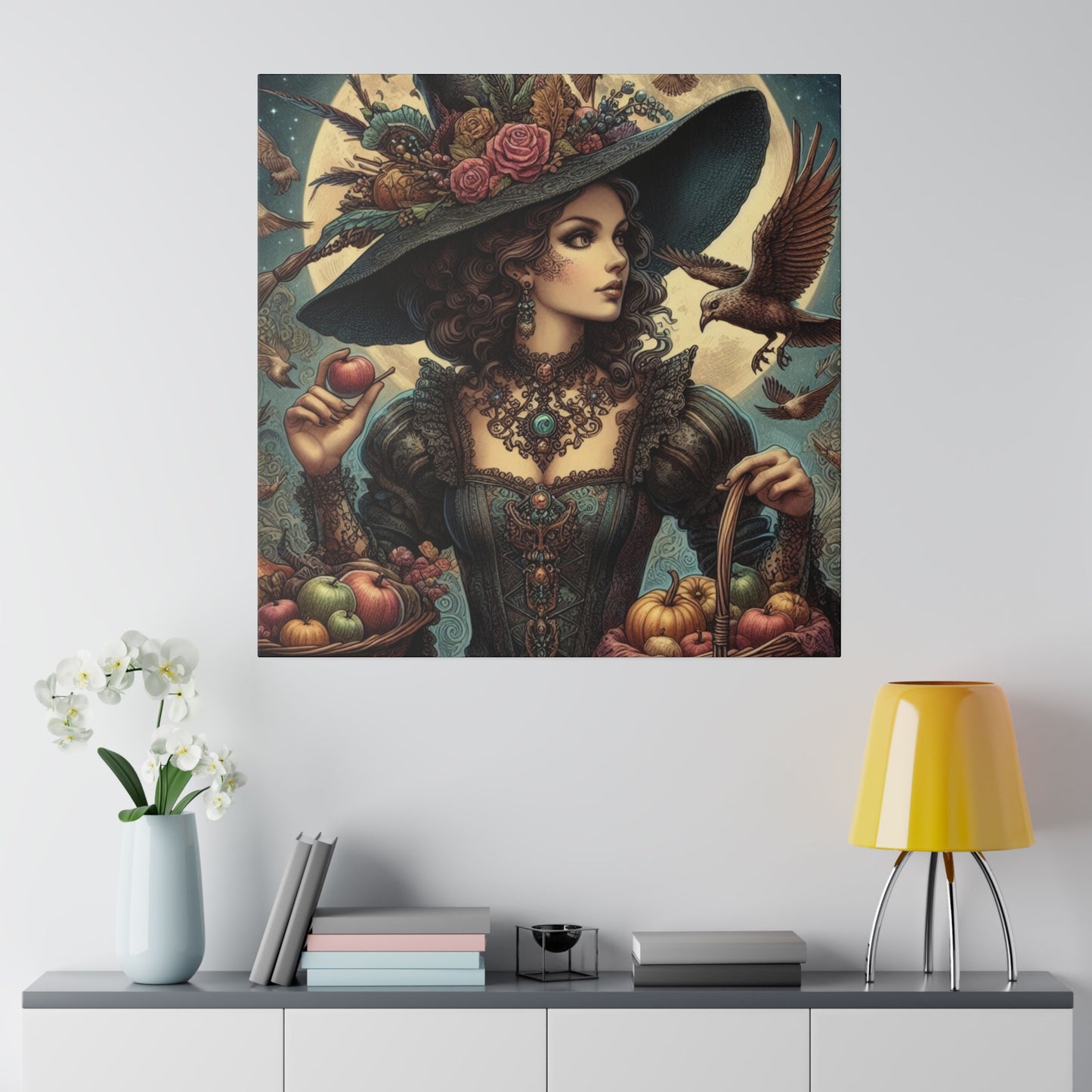 Witch Canvas, Matte Stretched, 0.75"