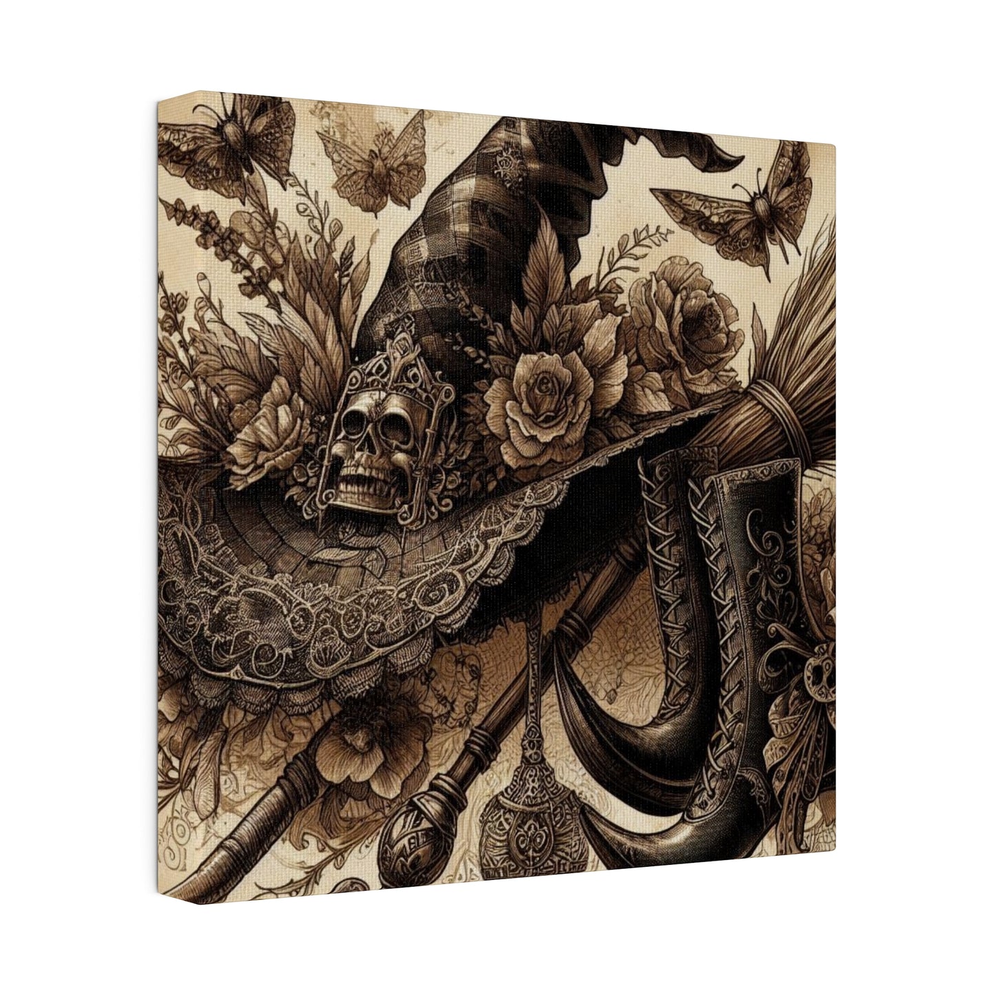 Witch Hat Canvas, Matte Stretched, 0.75"