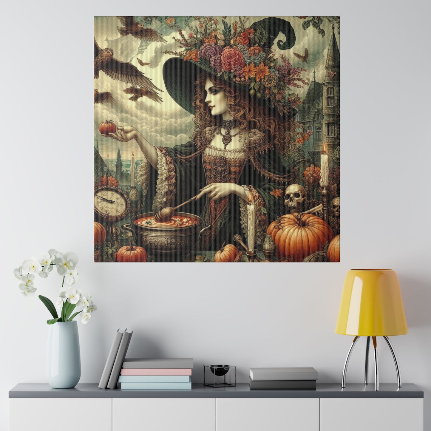 Witch Canvas, Matte Stretched, 0.75"