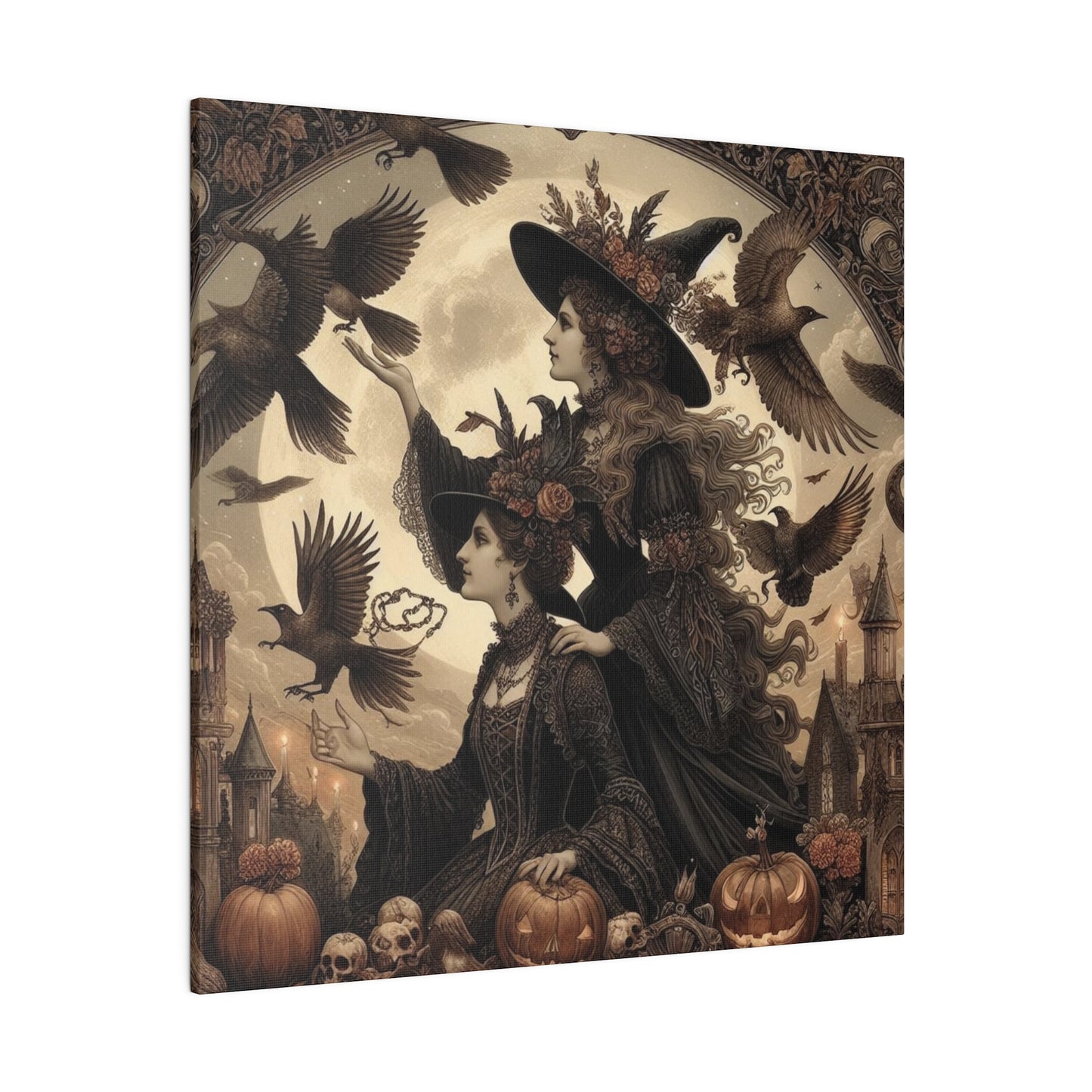 Witch Canvas, Matte Stretched, 0.75"