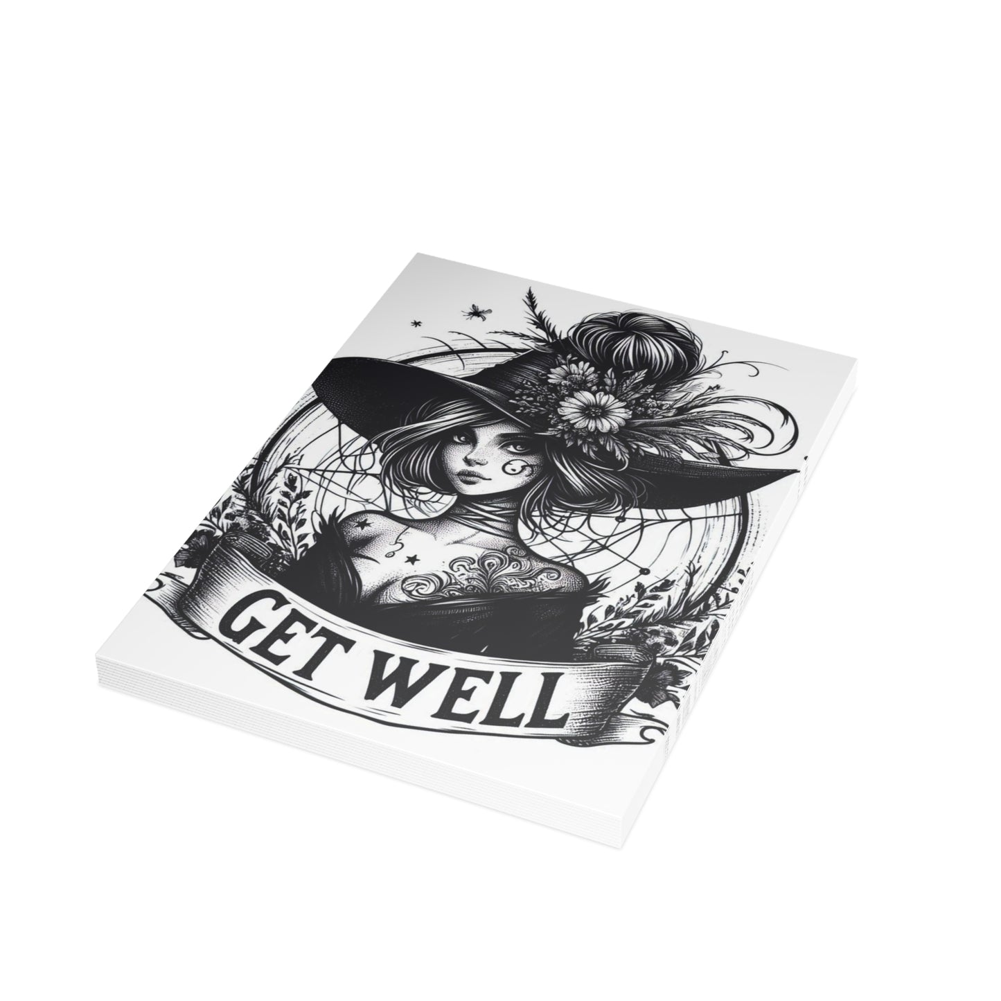 Get Well Witch Postcard Bundles