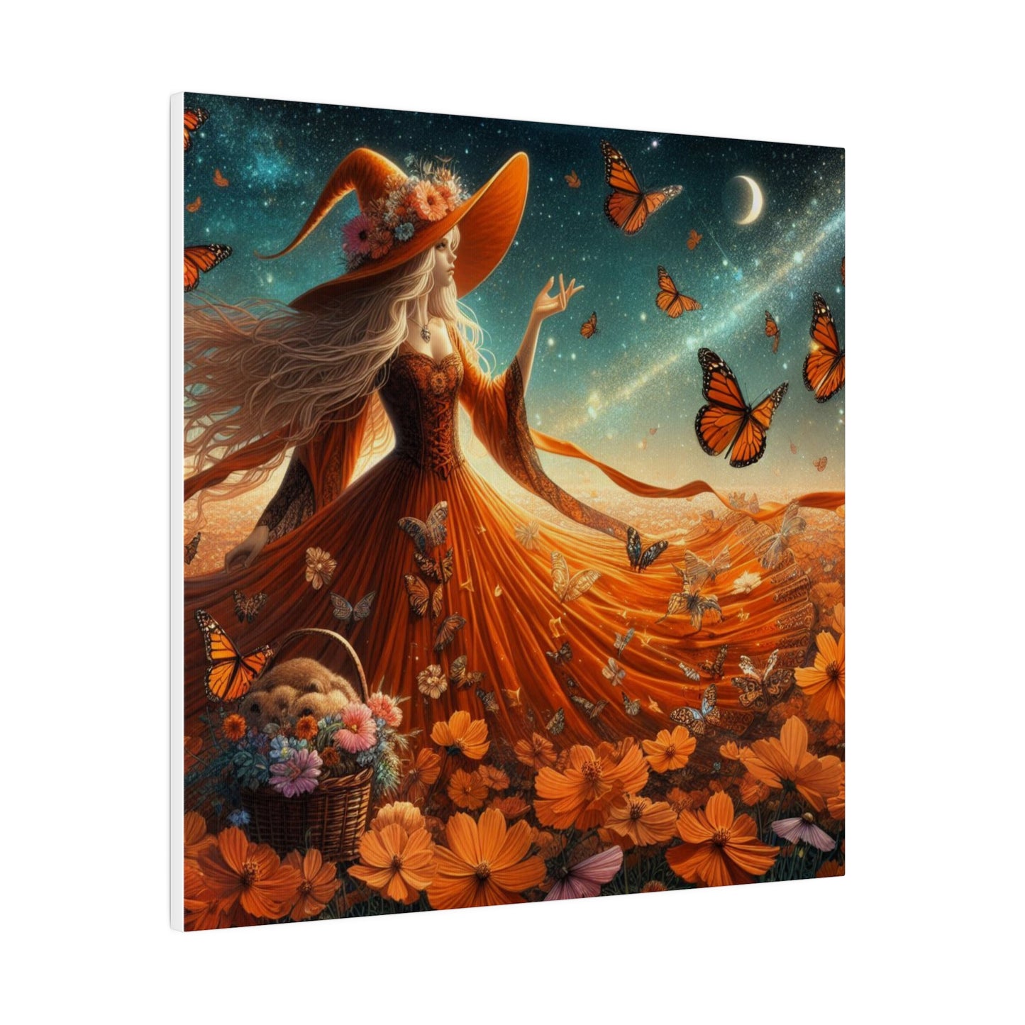 Witch Canvas, Matte Stretched, 0.75"