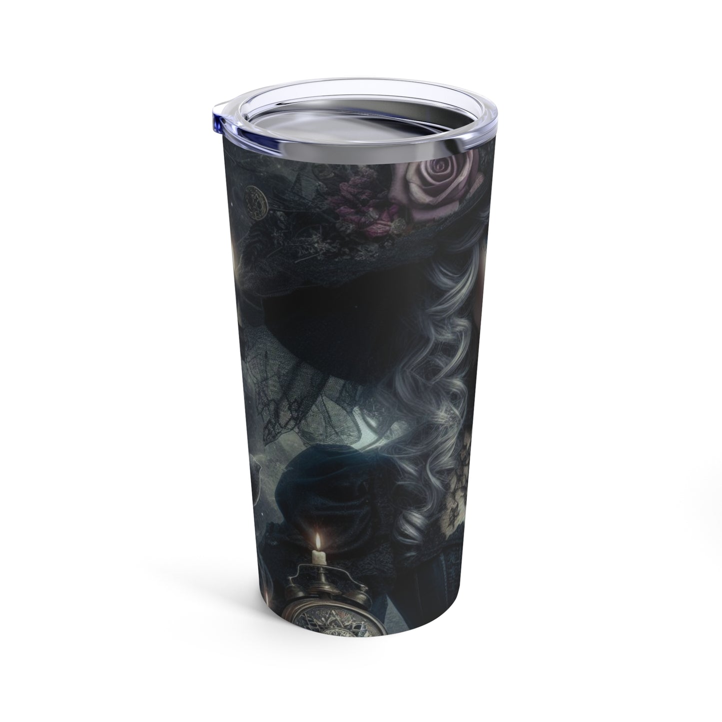 Witch and Black Cat Halloween Tumbler 20oz