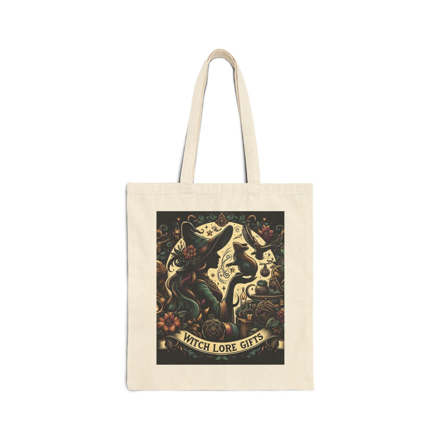 Witch Lore Gifts Canvas Tote Bag