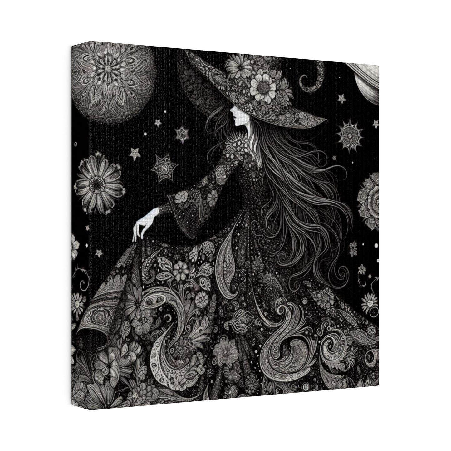 Witch Canvas, Matte Stretched, 0.75"