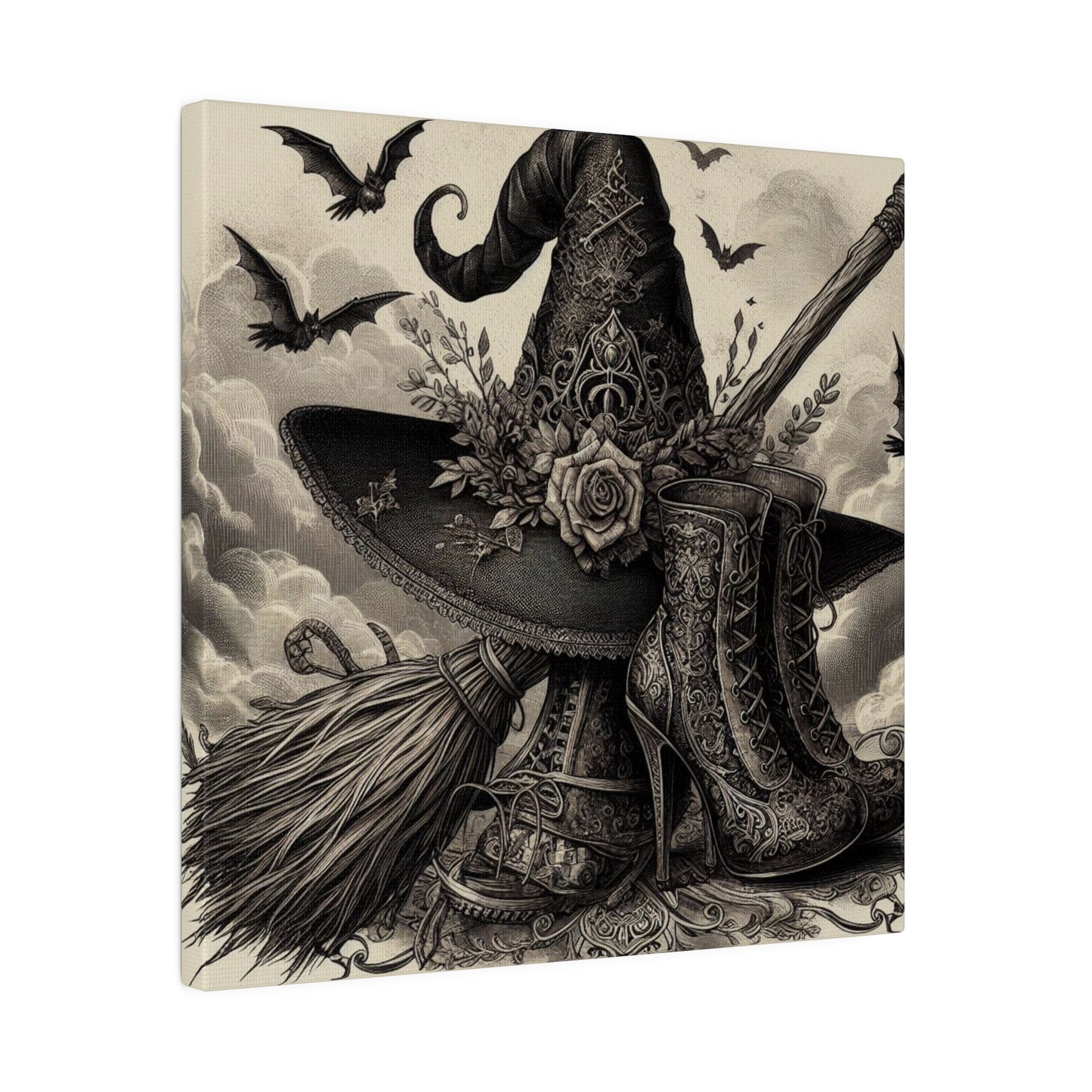 Witch Hat Canvas, Matte Stretched, 0.75"