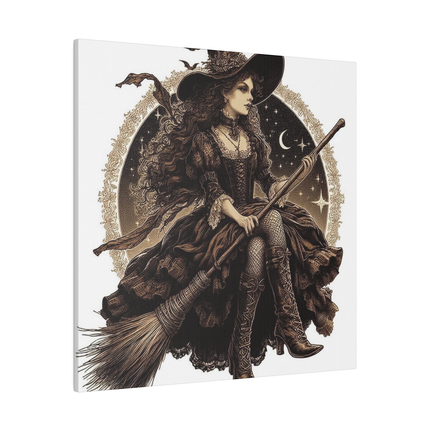 Witch Canvas, Matte Stretched, 0.75"