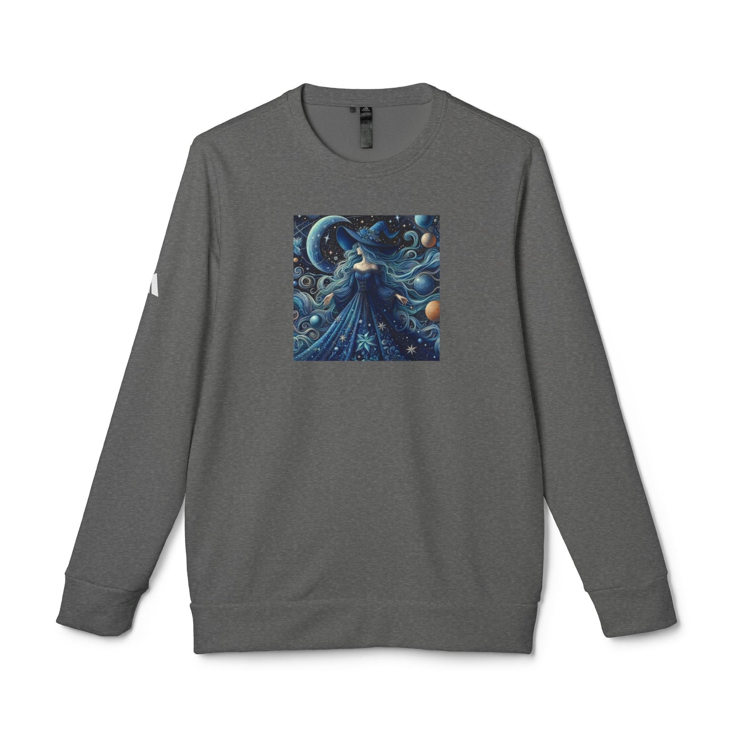 Witch Adidas® Unisex Fleece Crewneck Sweatshirt