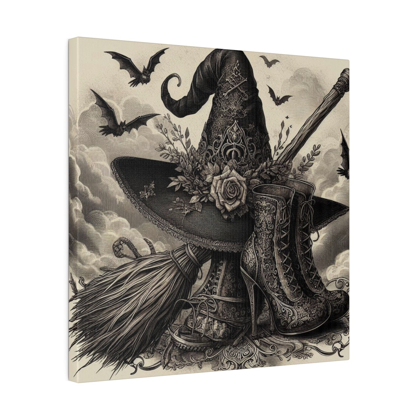 Witch Hat Canvas, Matte Stretched, 0.75"