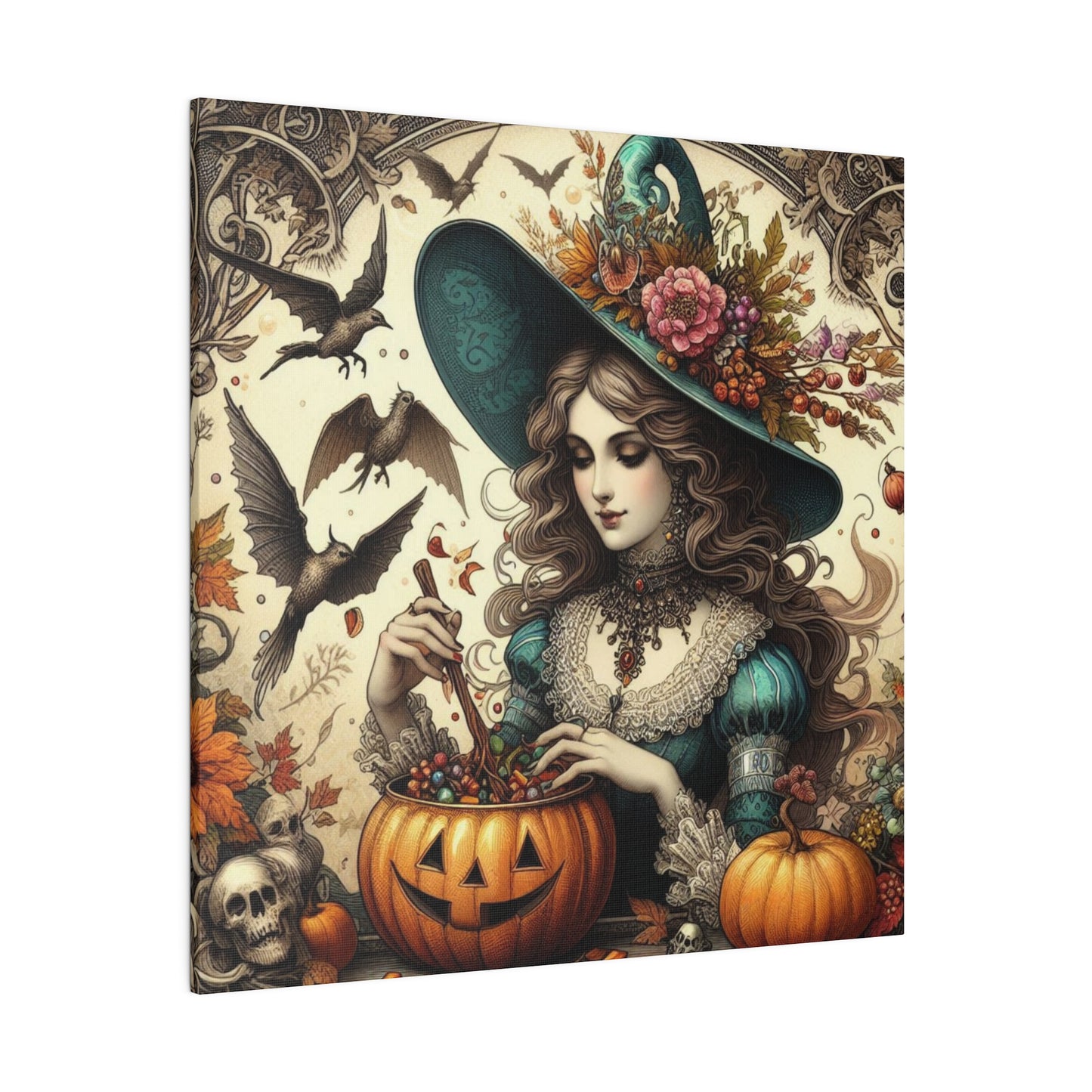 Witch Canvas, Matte Stretched, 0.75"