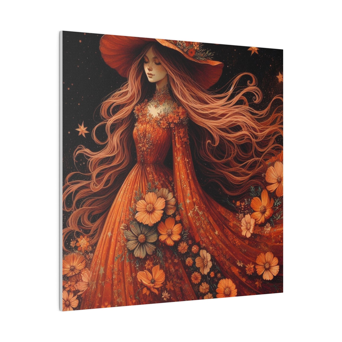 Witch Canvas, Matte Stretched, 0.75"