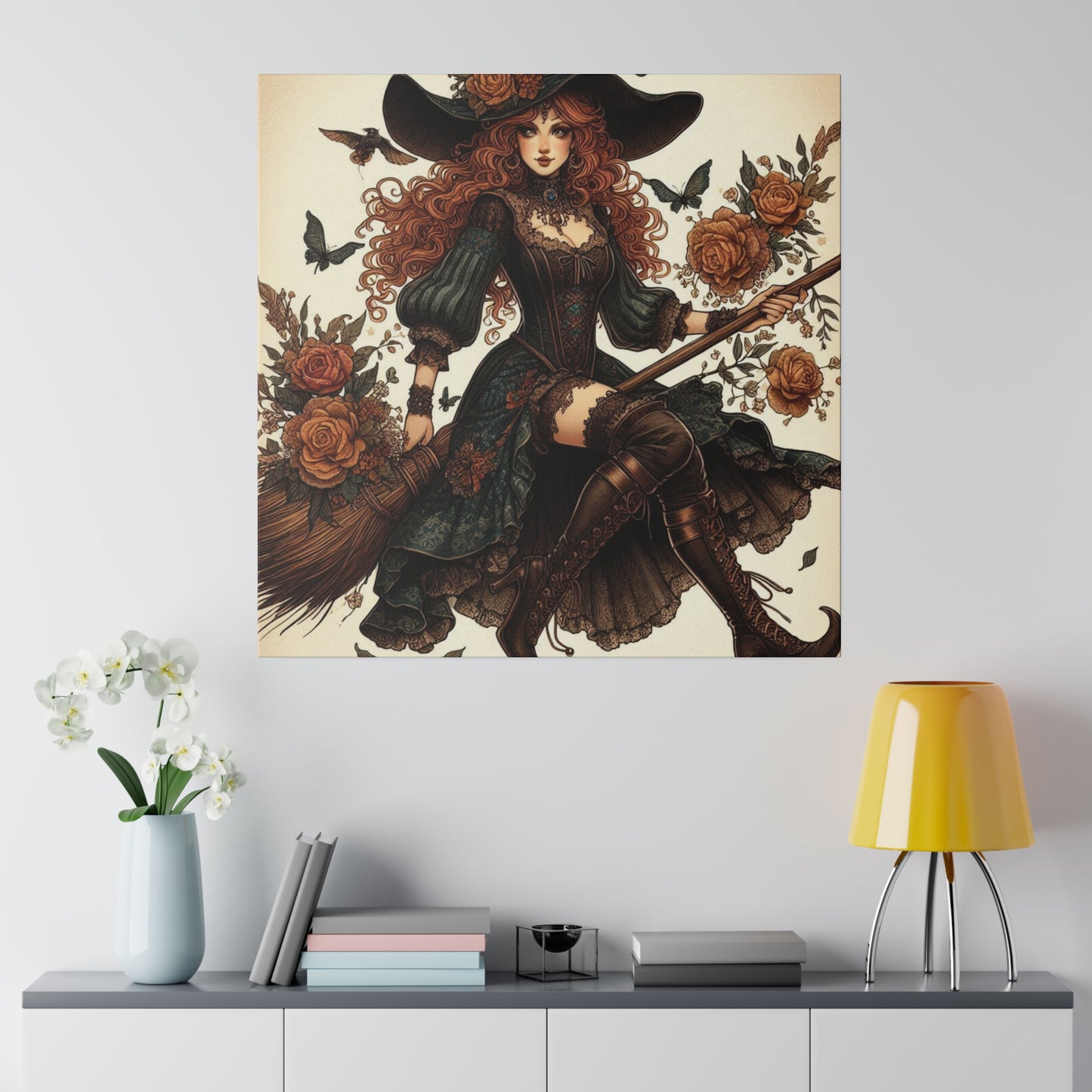 Witch Canvas, Matte Stretched, 0.75"