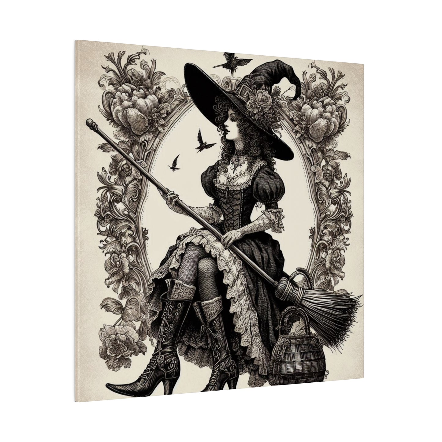 Witch Canvas, Matte Stretched, 0.75"