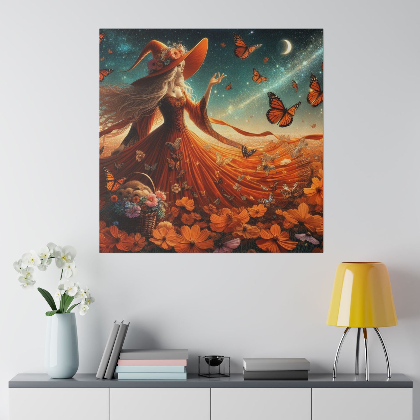 Witch Canvas, Matte Stretched, 0.75"