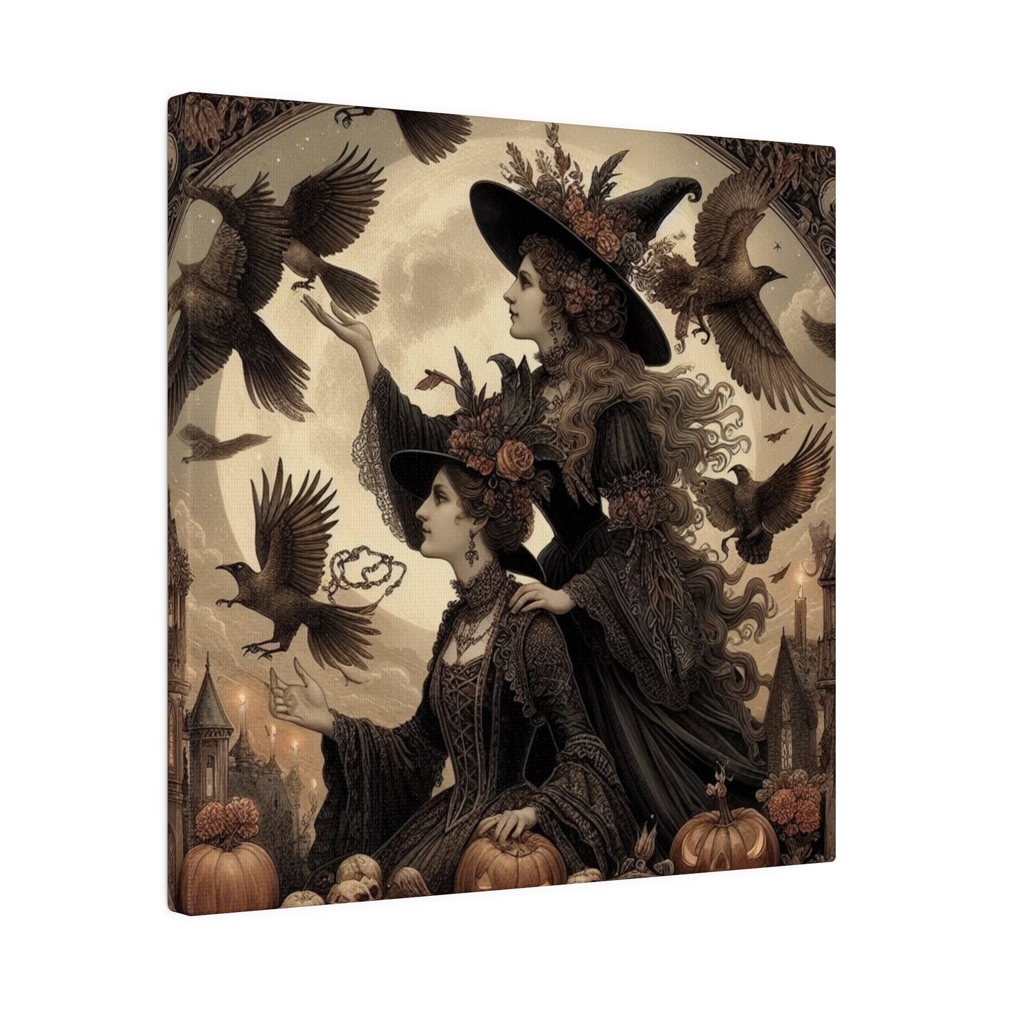 Witch Canvas, Matte Stretched, 0.75"