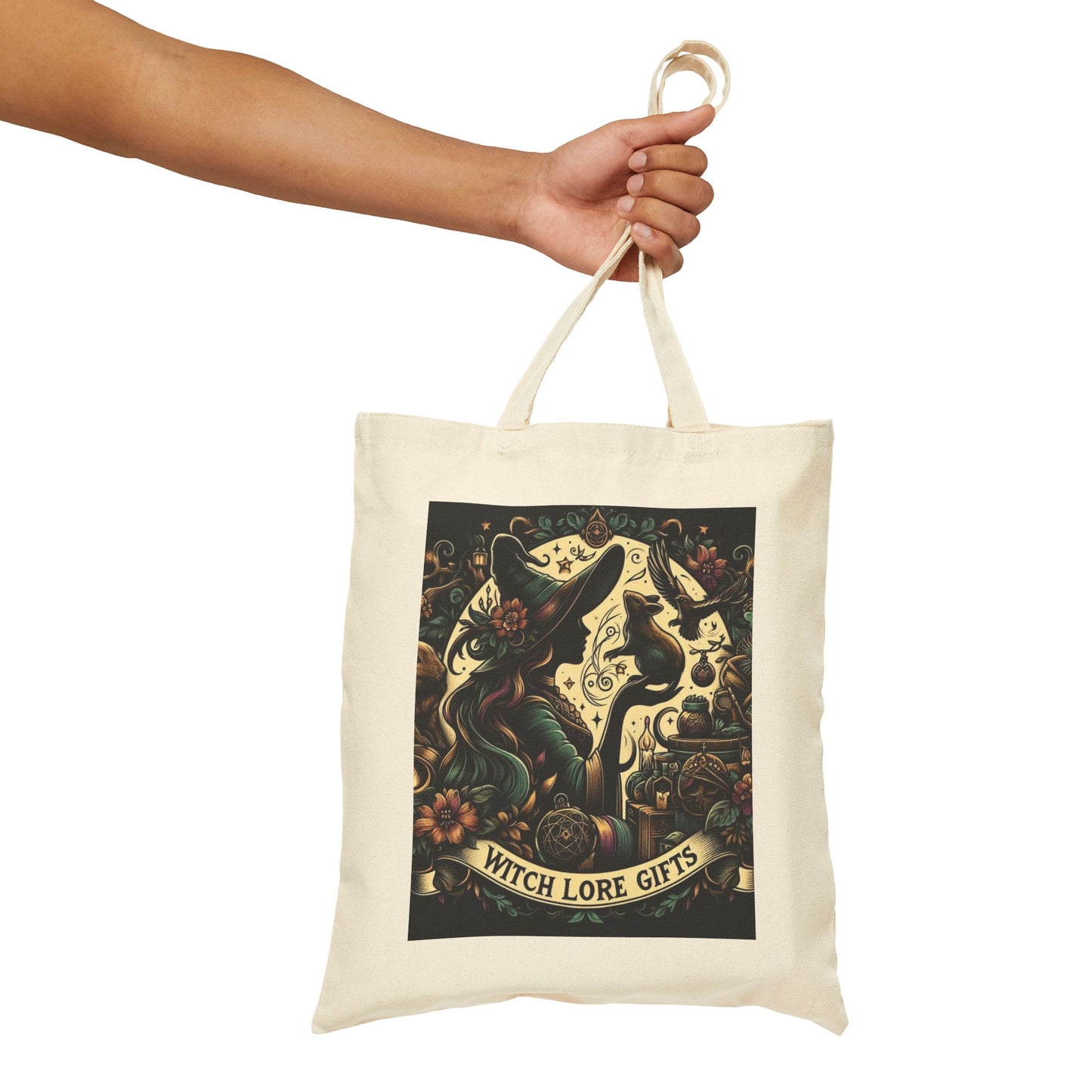 Witch Lore Gifts Canvas Tote Bag